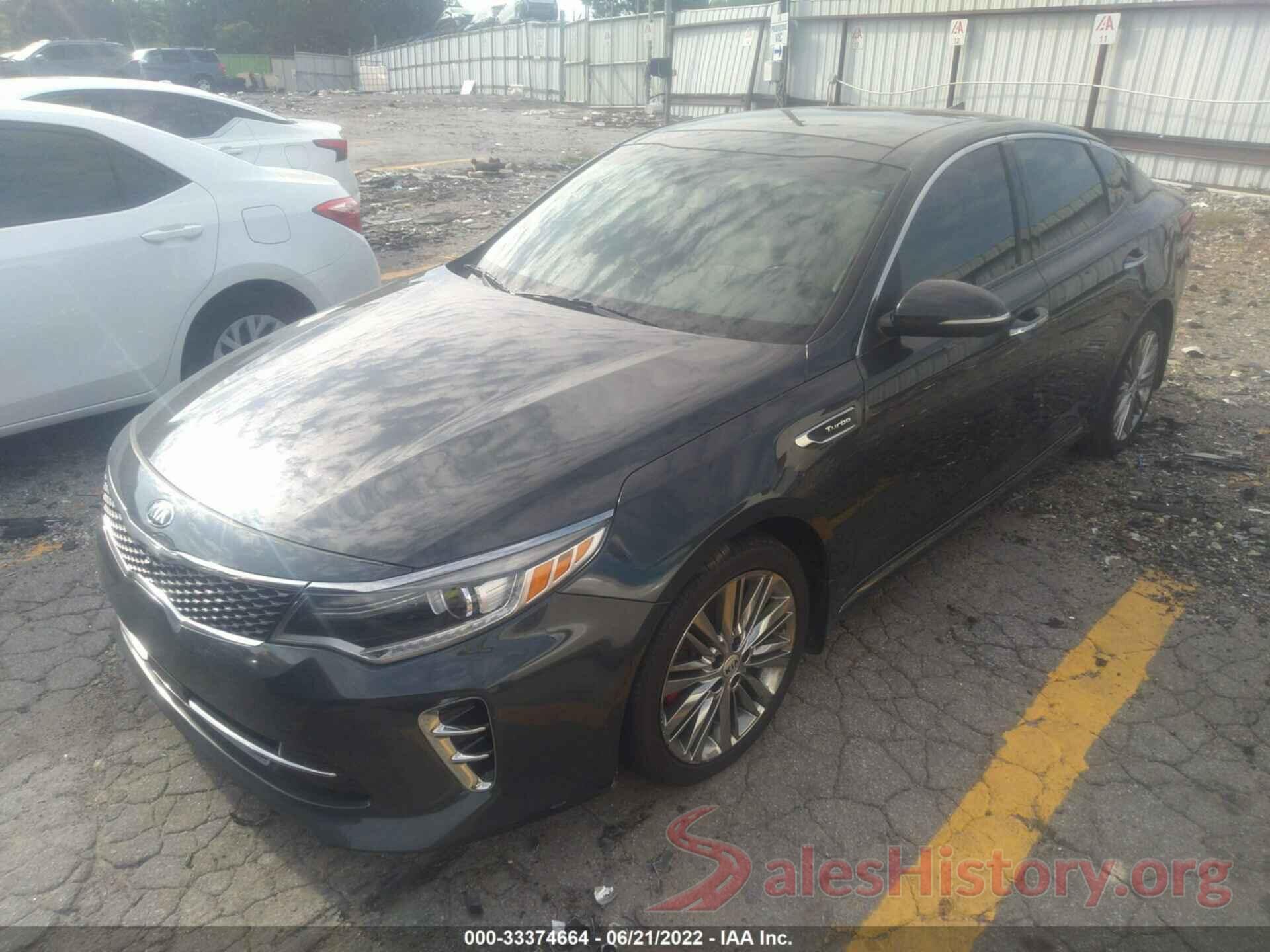 5XXGV4L24GG092517 2016 KIA OPTIMA