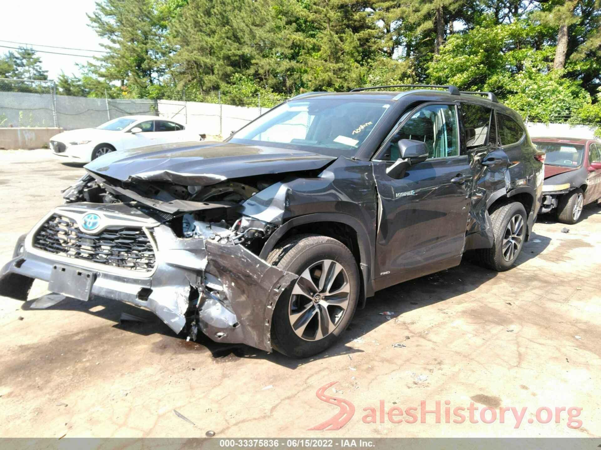 5TDGBRCH0MS518403 2021 TOYOTA HIGHLANDER