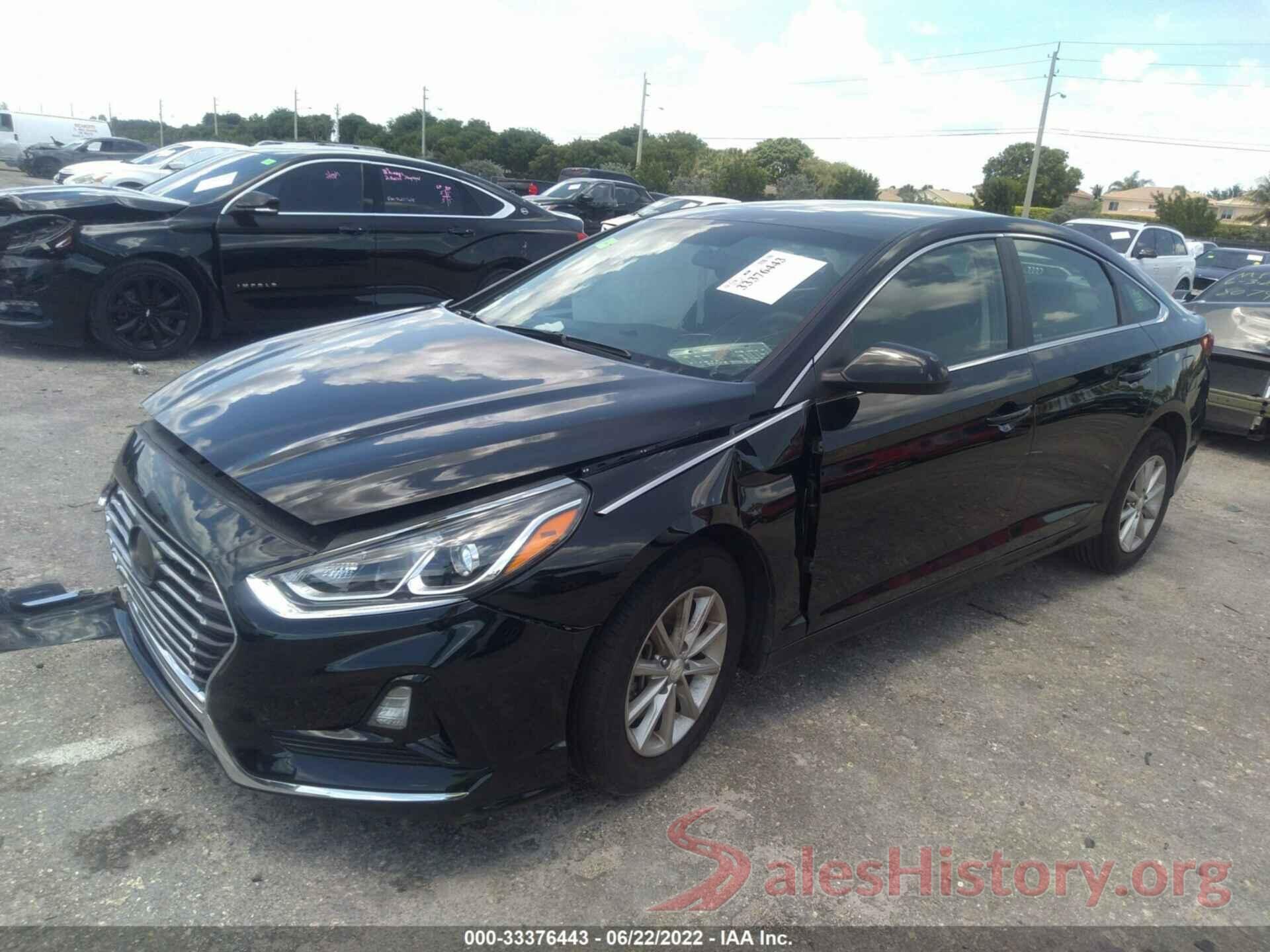 5NPE24AF0KH743631 2019 HYUNDAI SONATA