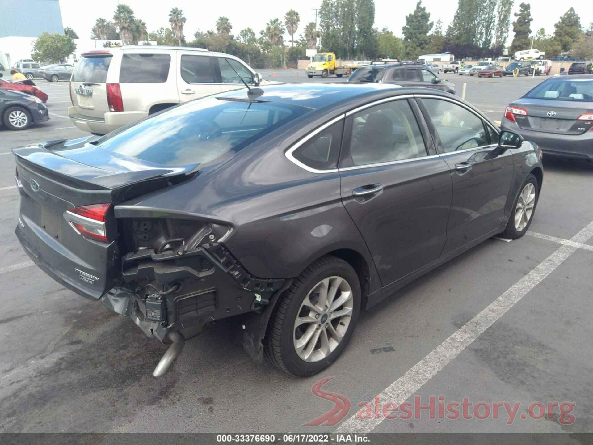 3FA6P0SU9LR264575 2020 FORD FUSION ENERGI