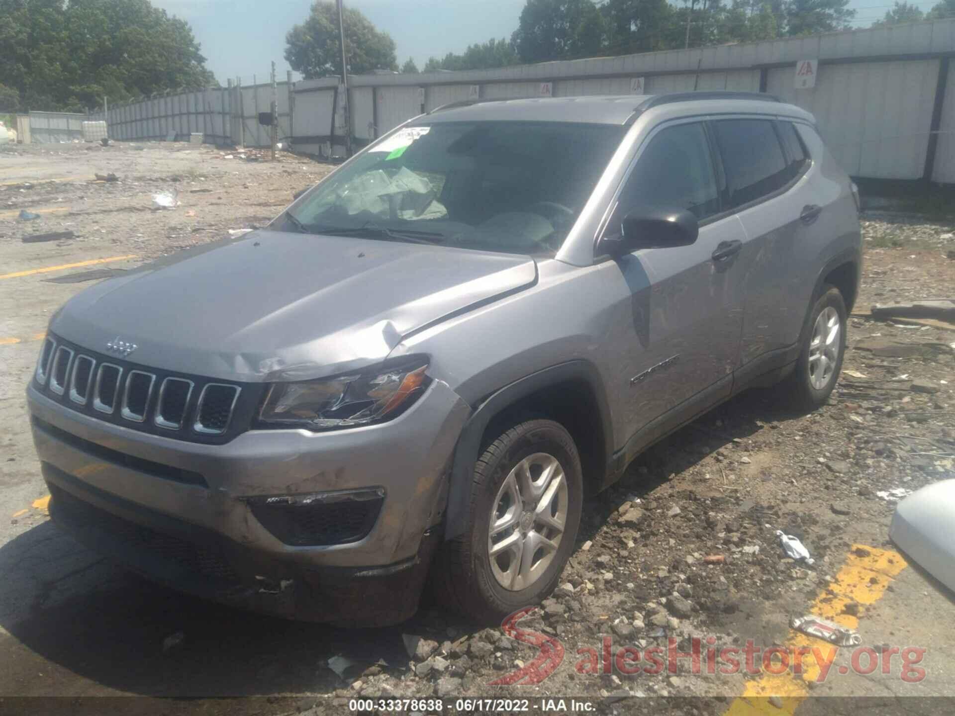 3C4NJCAB0KT614041 2019 JEEP COMPASS