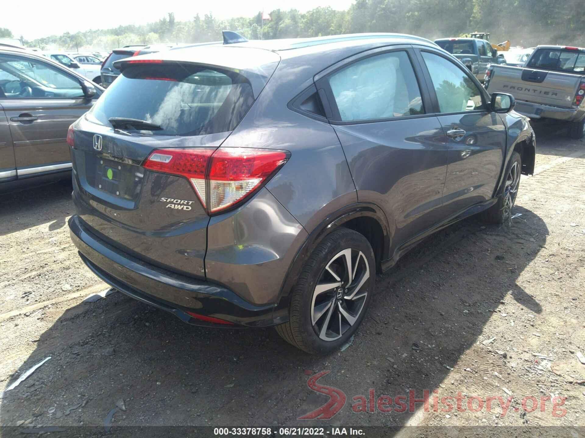 3CZRU6H10KG717728 2019 HONDA HR-V