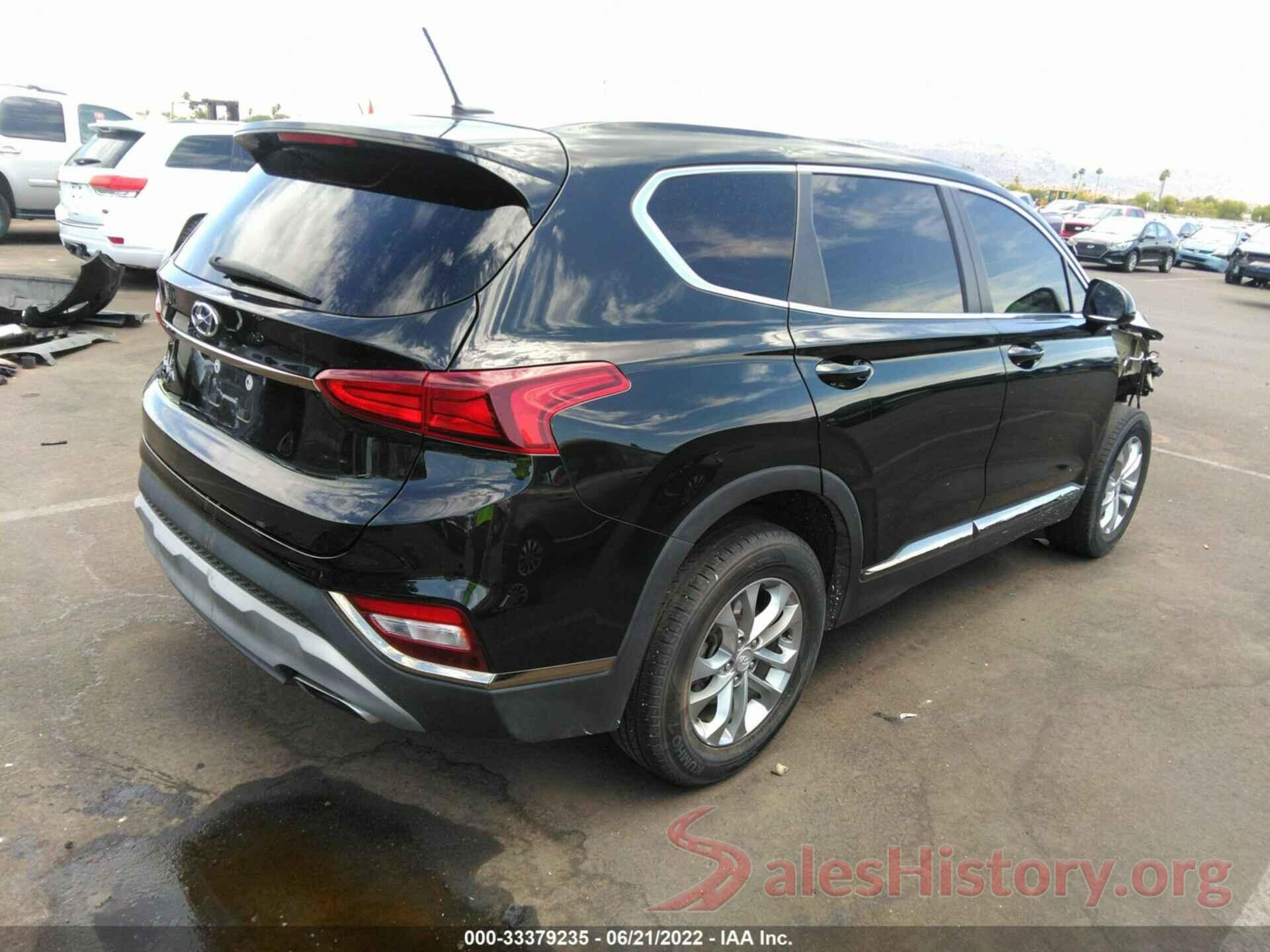 5NMS23AD8KH011983 2019 HYUNDAI SANTA FE