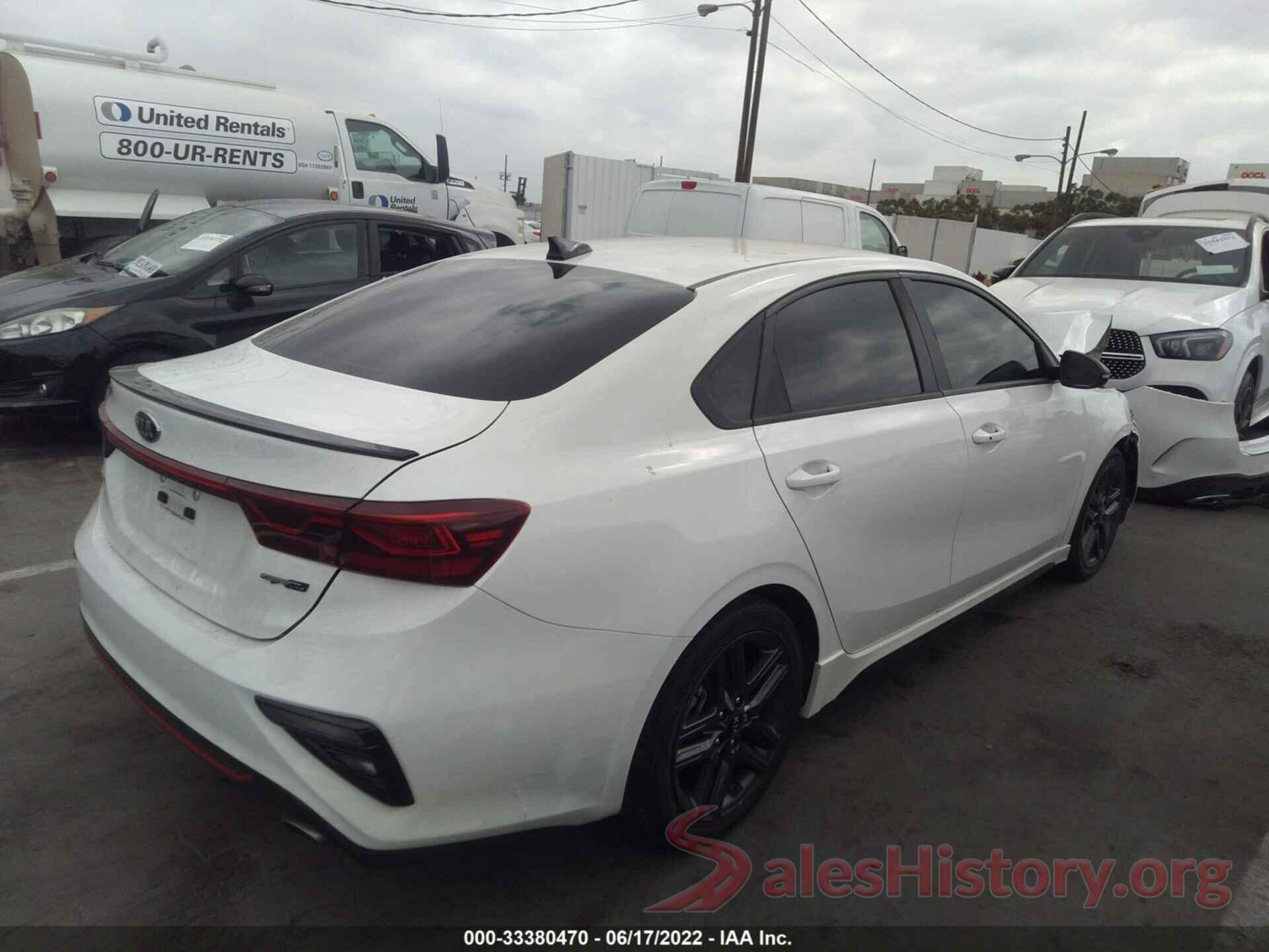 3KPF34AD9LE181315 2020 KIA FORTE