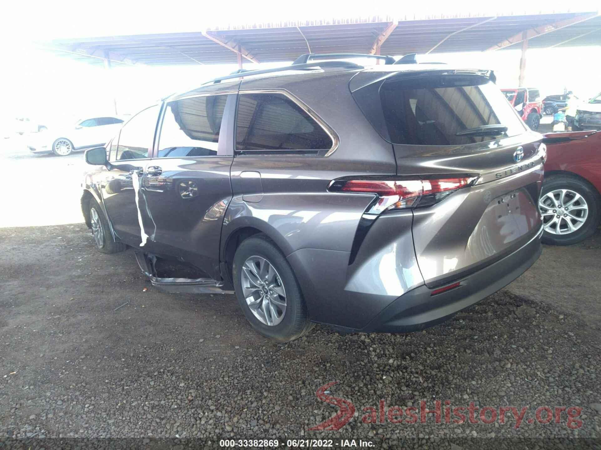 5TDKRKECXNS089108 2022 TOYOTA SIENNA