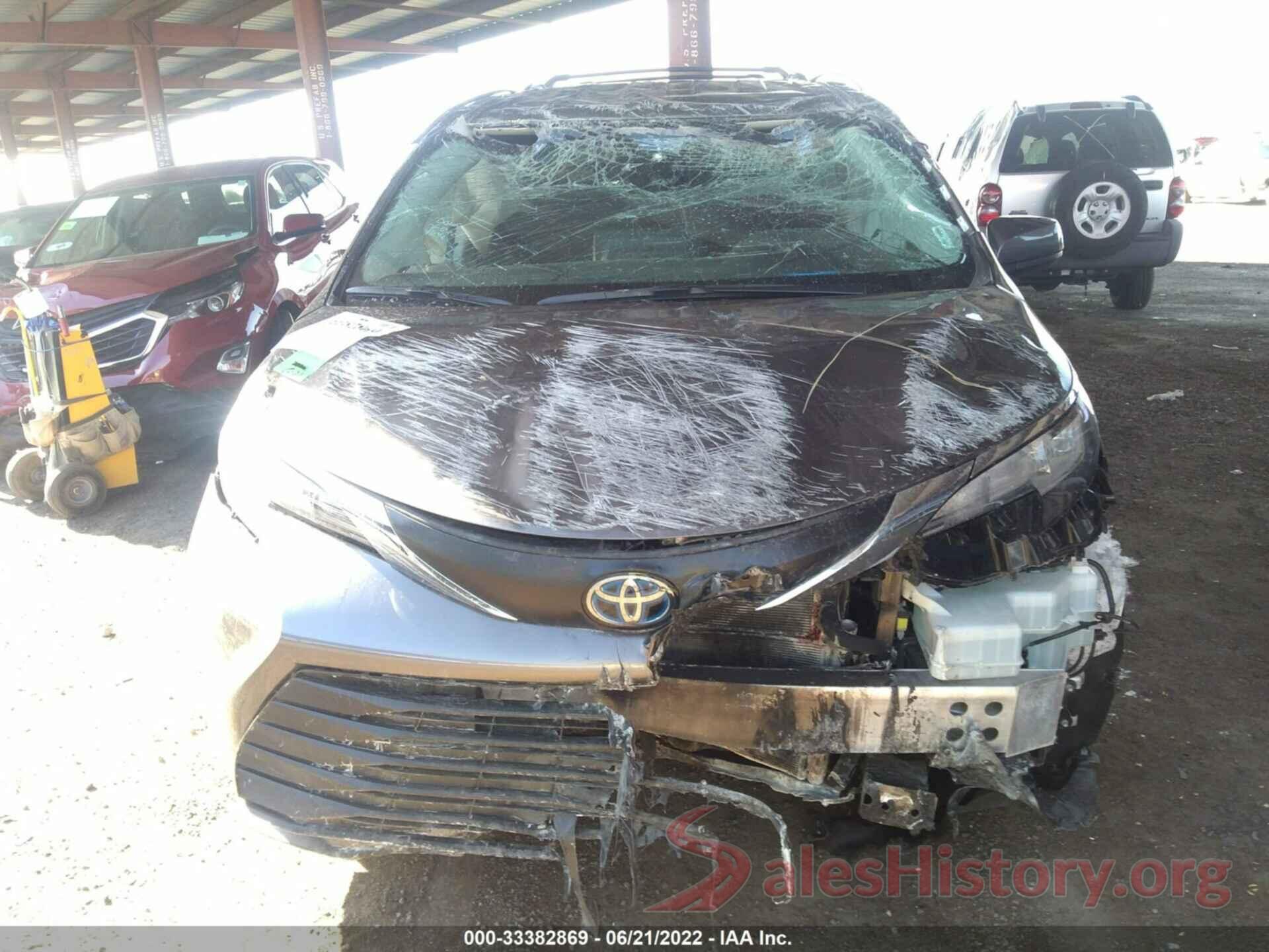 5TDKRKECXNS089108 2022 TOYOTA SIENNA