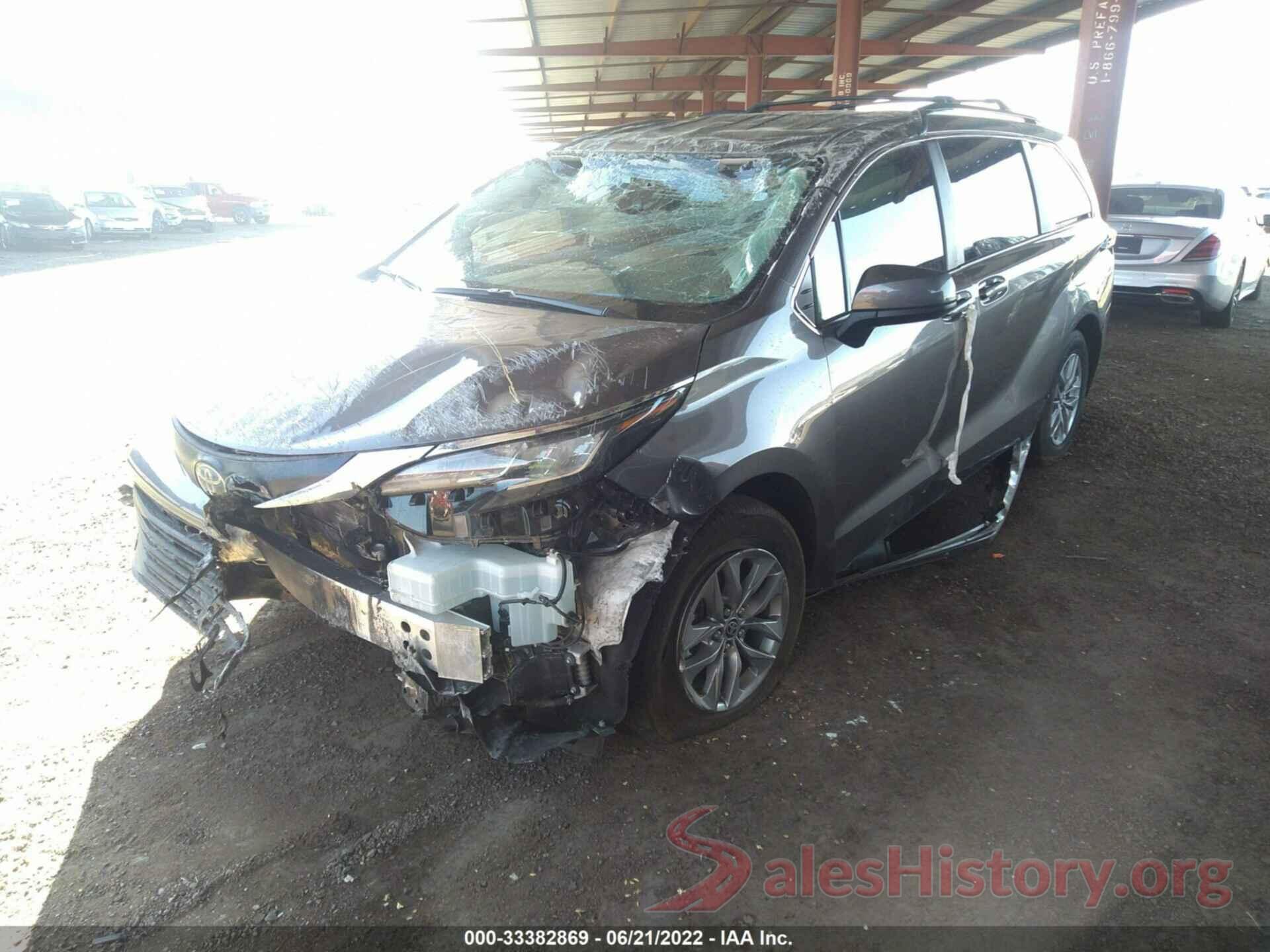 5TDKRKECXNS089108 2022 TOYOTA SIENNA