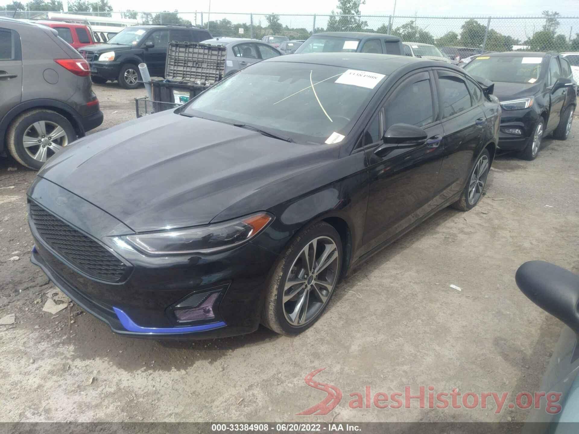 3FA6P0D90KR139939 2019 FORD FUSION