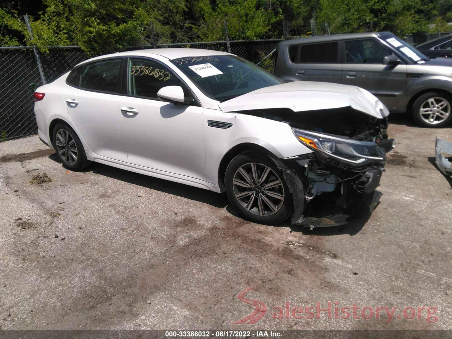 5XXGT4L33KG374204 2019 KIA OPTIMA