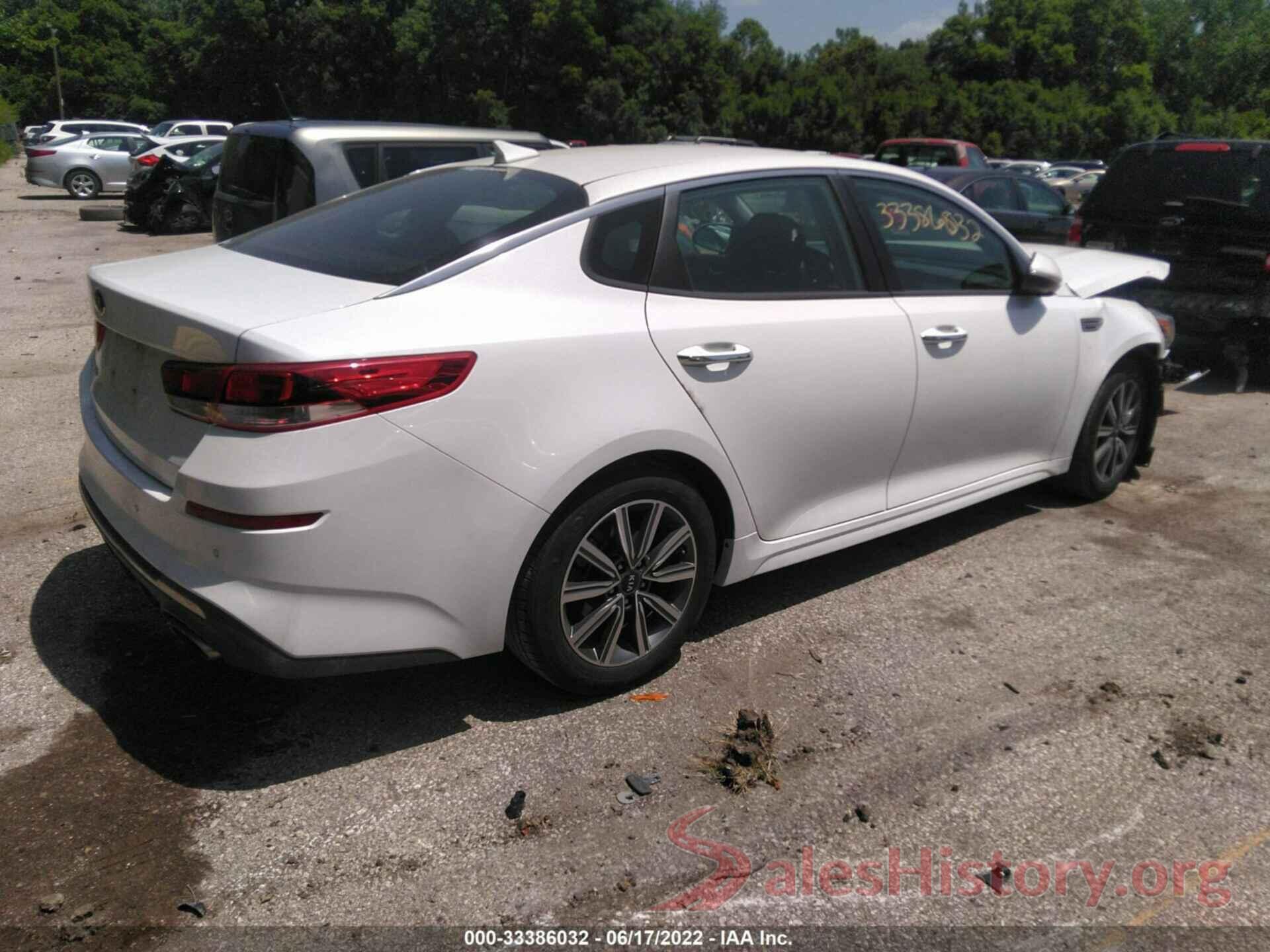 5XXGT4L33KG374204 2019 KIA OPTIMA