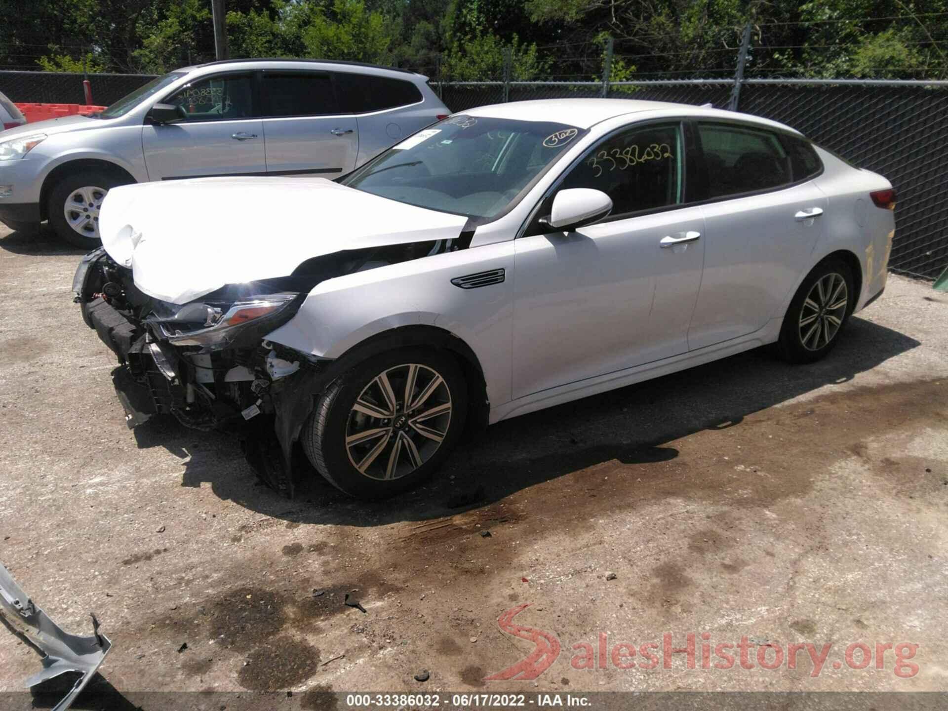 5XXGT4L33KG374204 2019 KIA OPTIMA