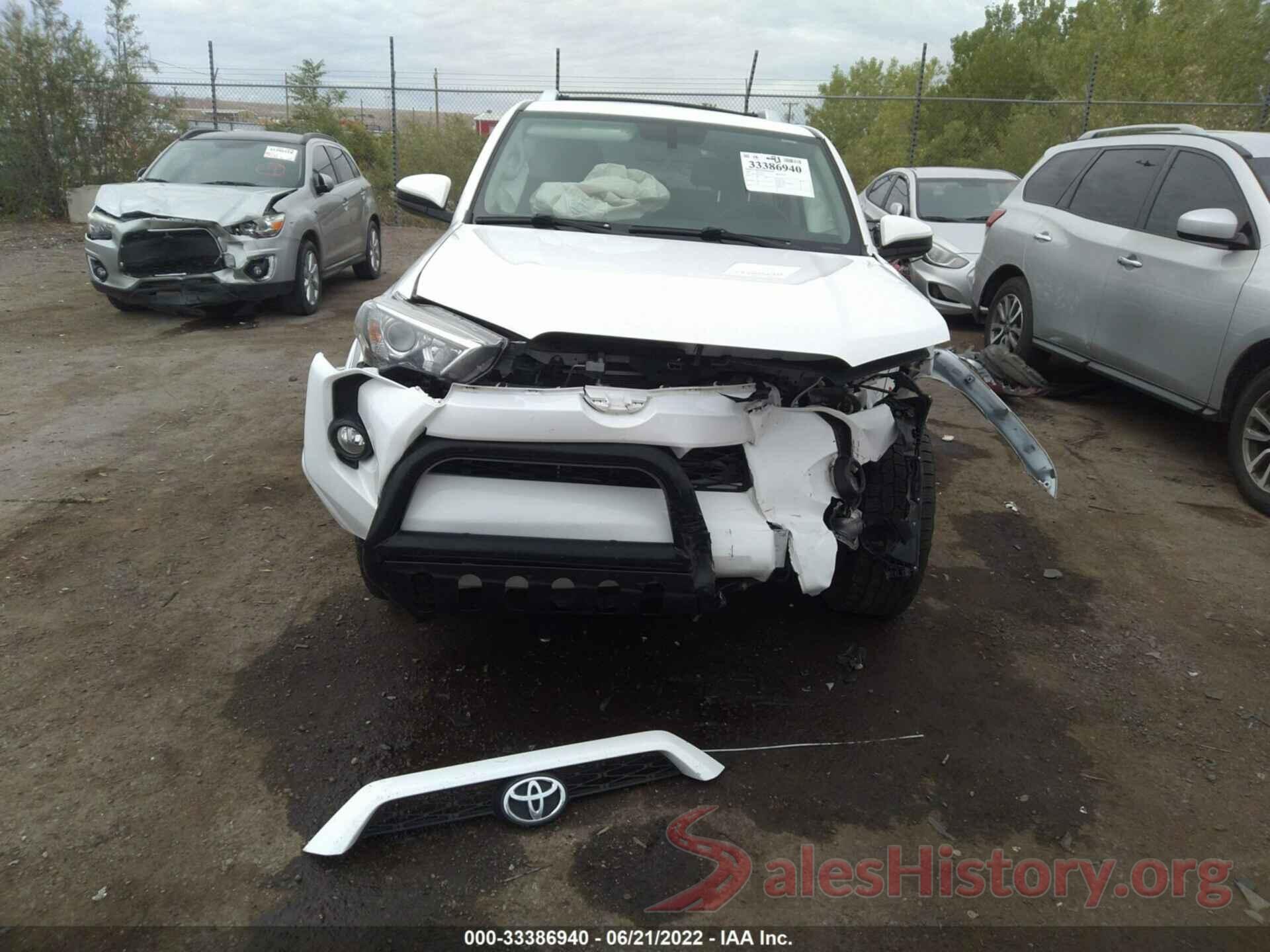 JTEBU5JR3G5379799 2016 TOYOTA 4RUNNER