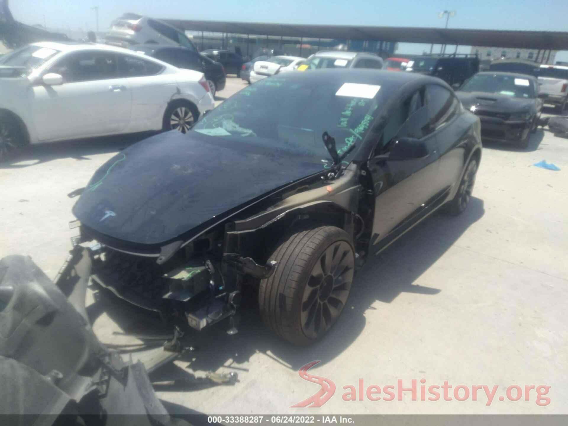 5YJ3E1EC6MF984527 2021 TESLA MODEL 3