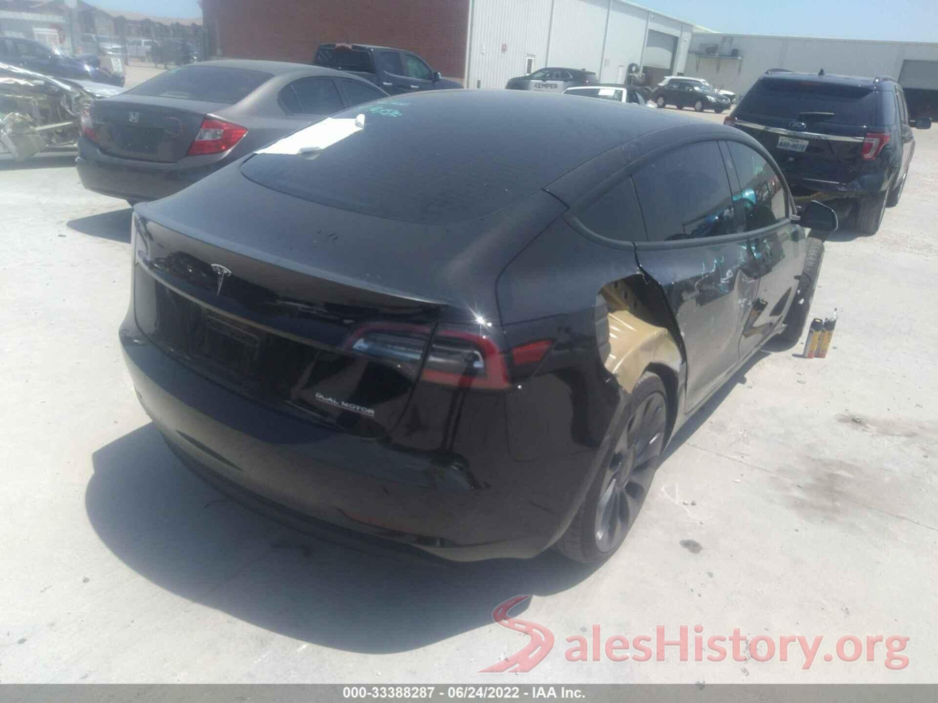 5YJ3E1EC6MF984527 2021 TESLA MODEL 3