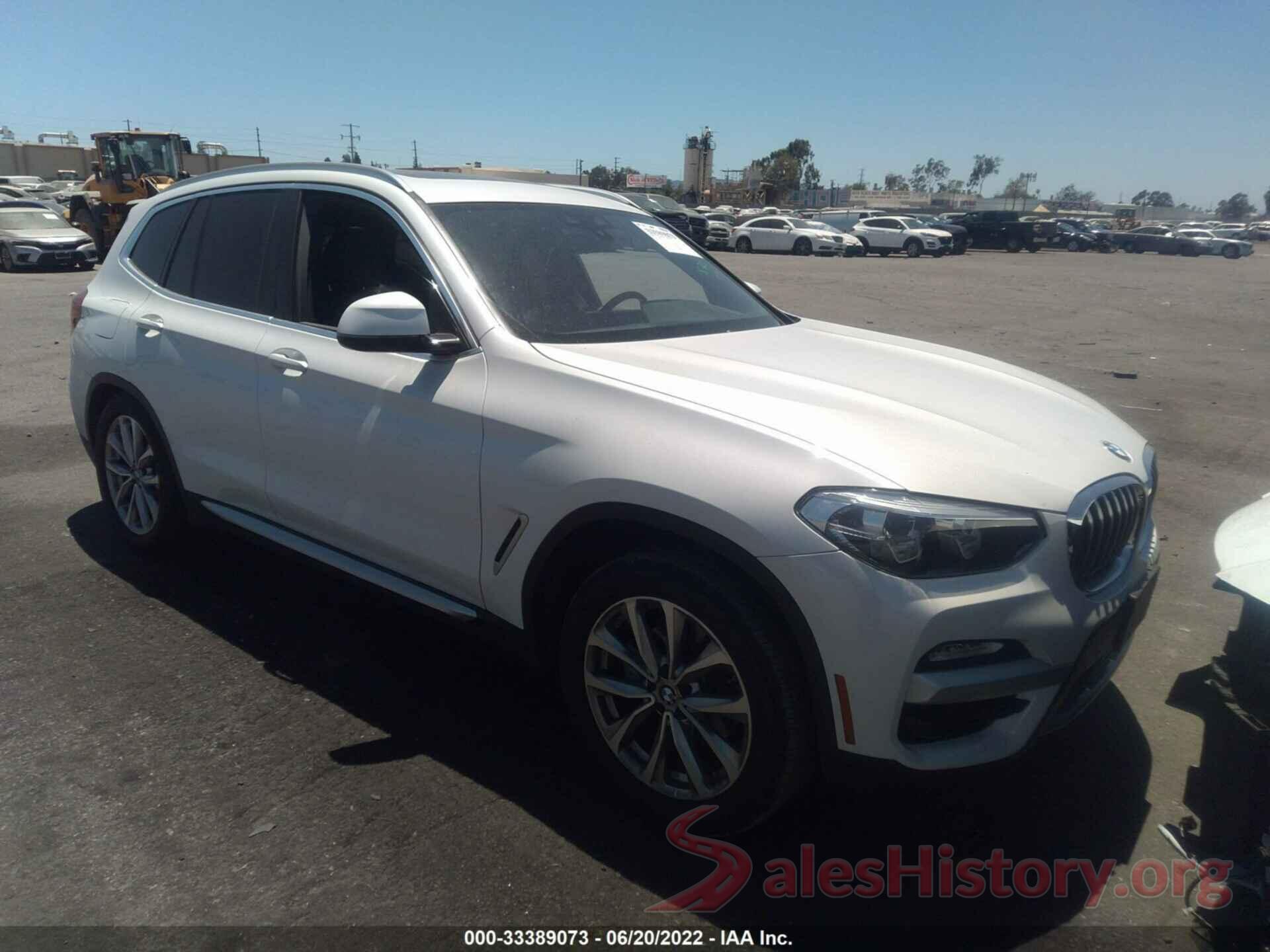 5UXTR7C51KLF23792 2019 BMW X3