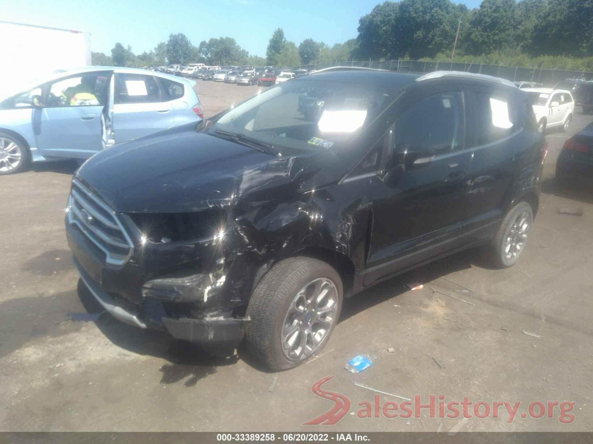 MAJ6S3KL5KC255876 2019 FORD ECOSPORT