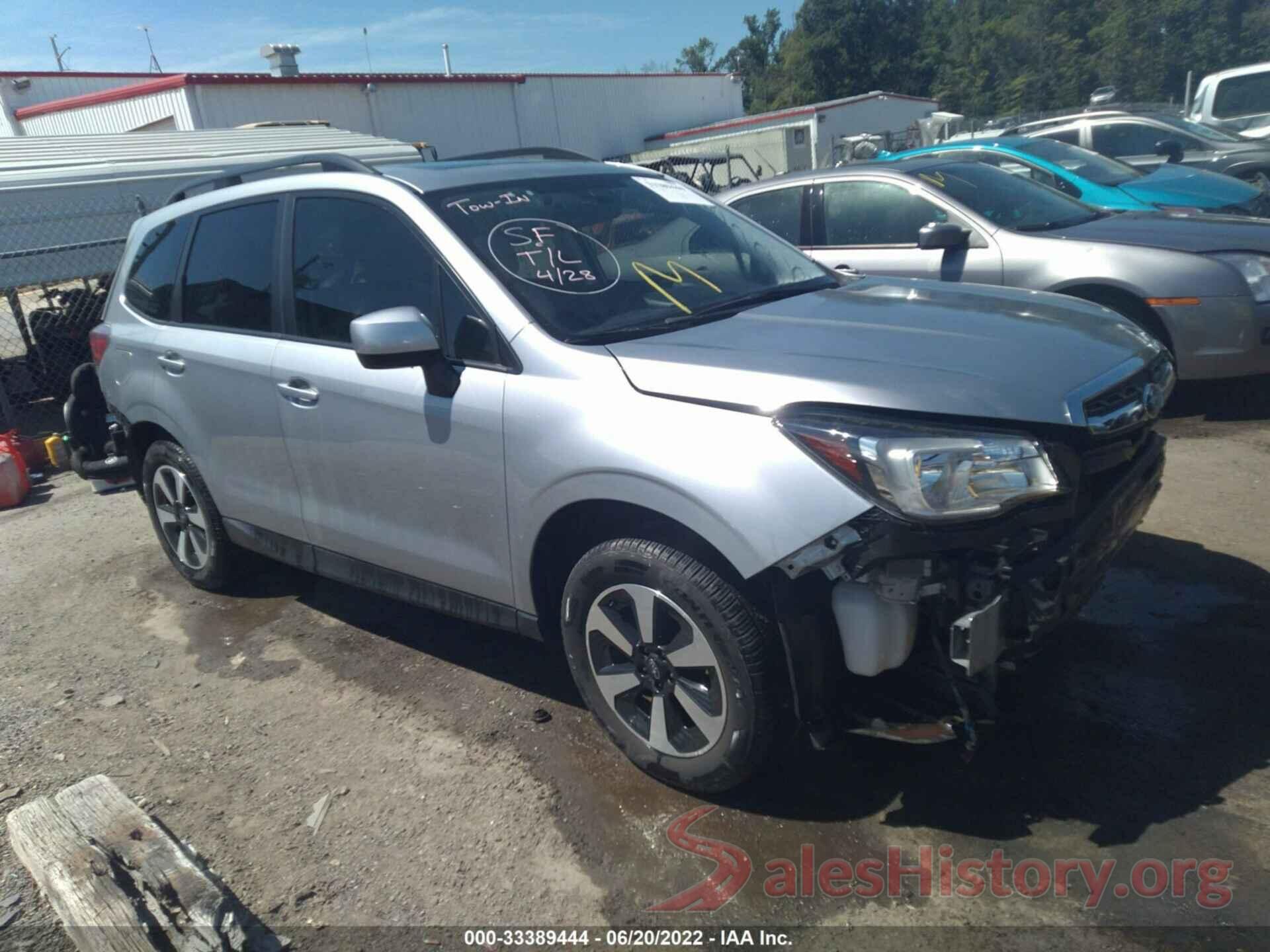 JF2SJAGCXJH456880 2018 SUBARU FORESTER