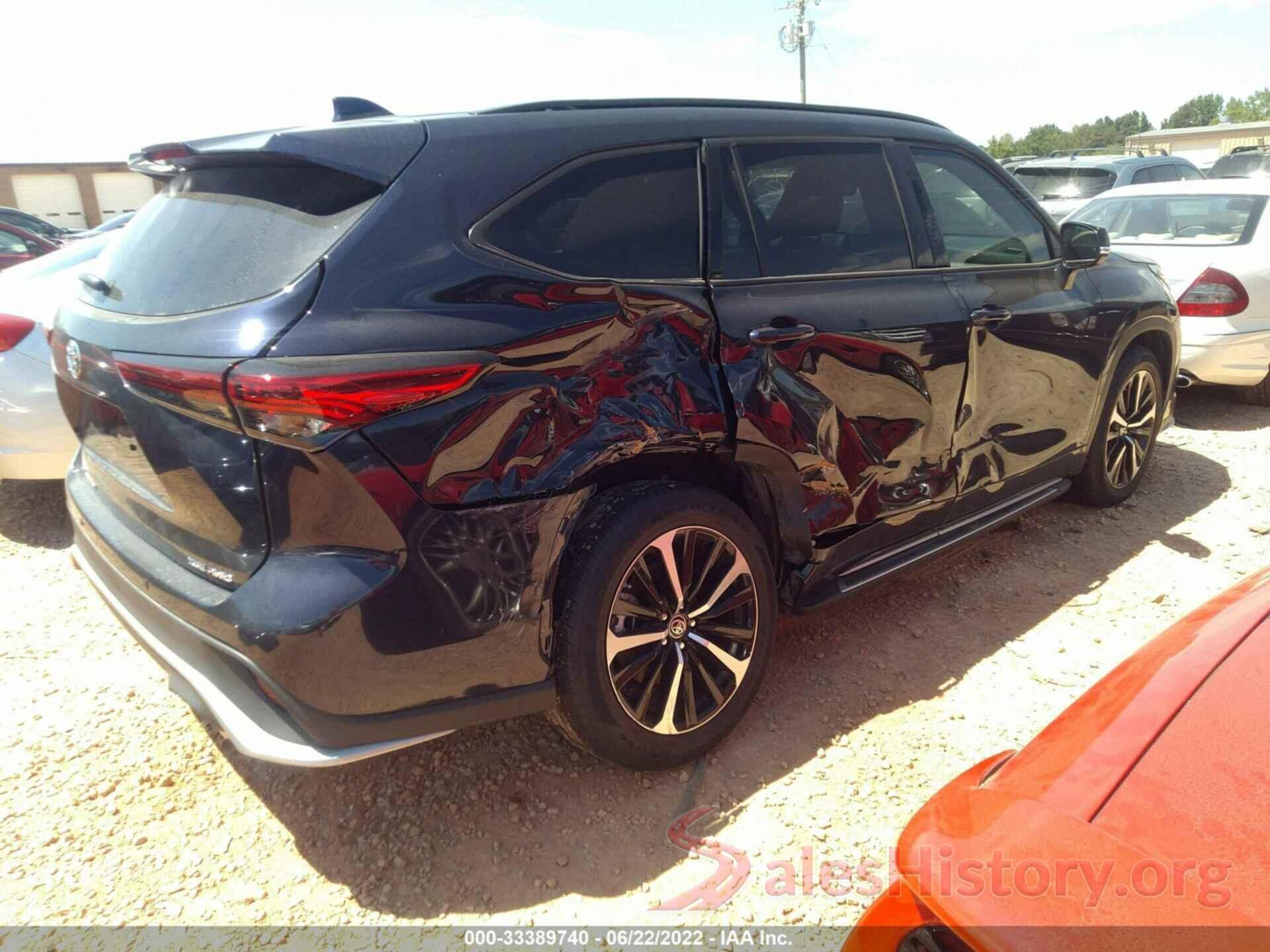 5TDLZRBH7MS129396 2021 TOYOTA HIGHLANDER