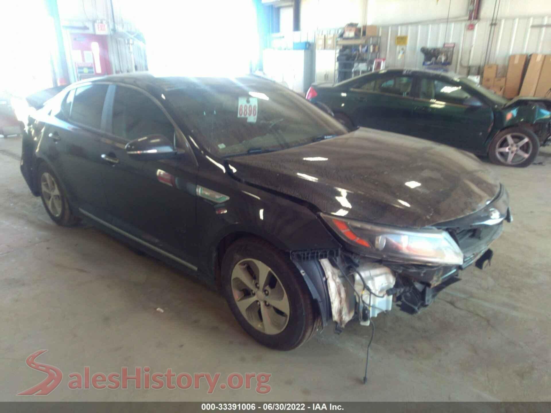 KNAGM4ADXE5064744 2014 KIA OPTIMA HYBRID