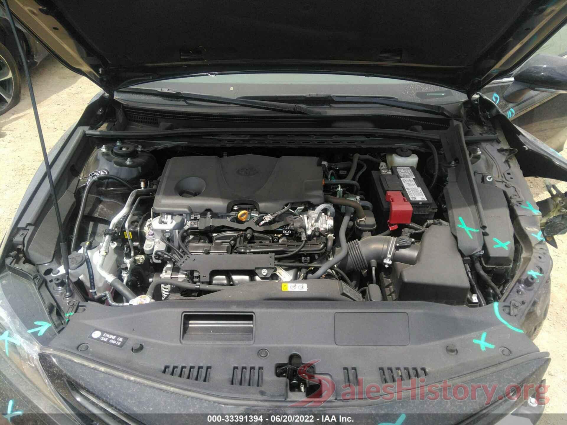 4T1T11AK0NU618575 2022 TOYOTA CAMRY