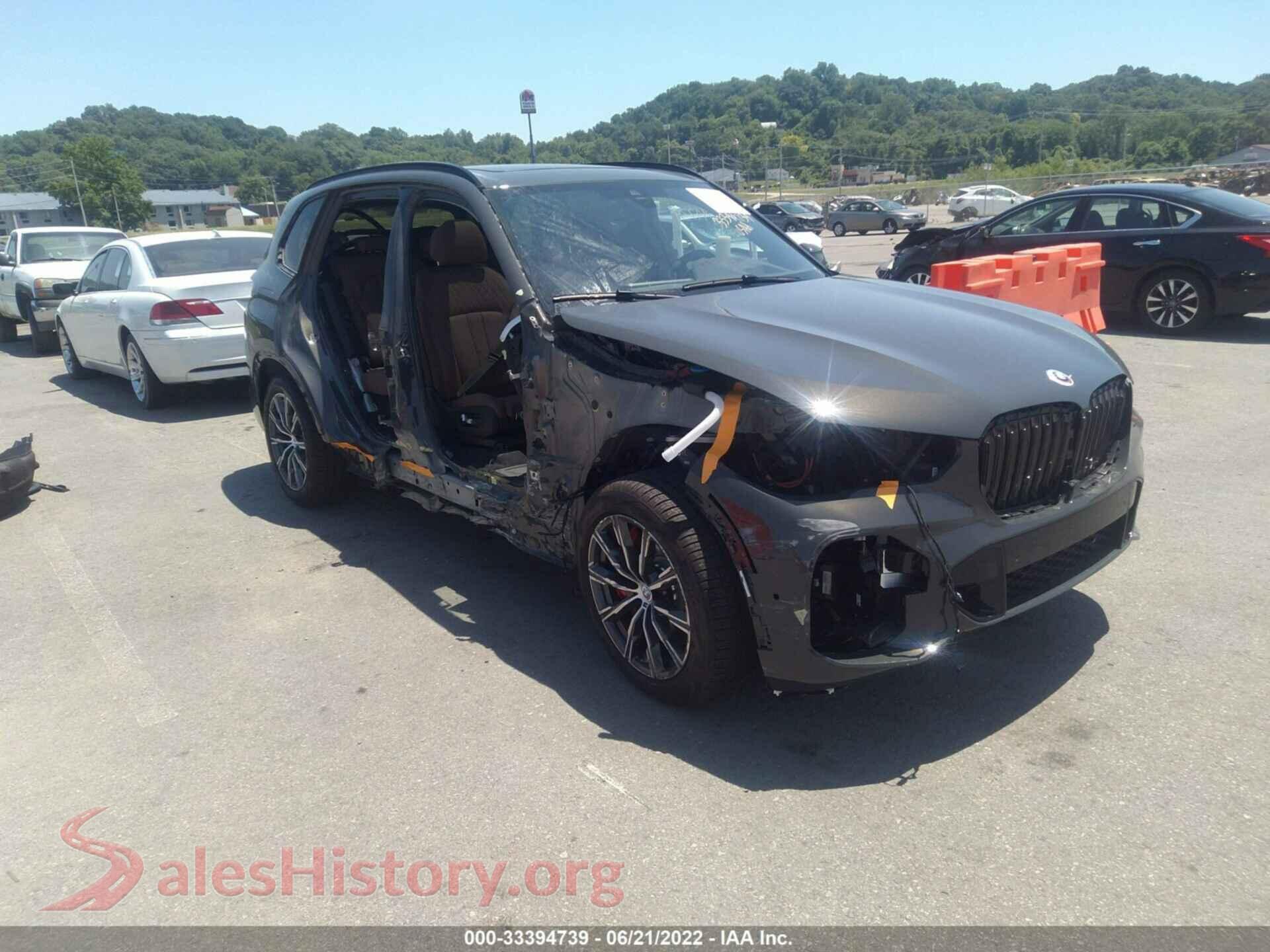 5UXJU4C04N9M47640 2022 BMW X5