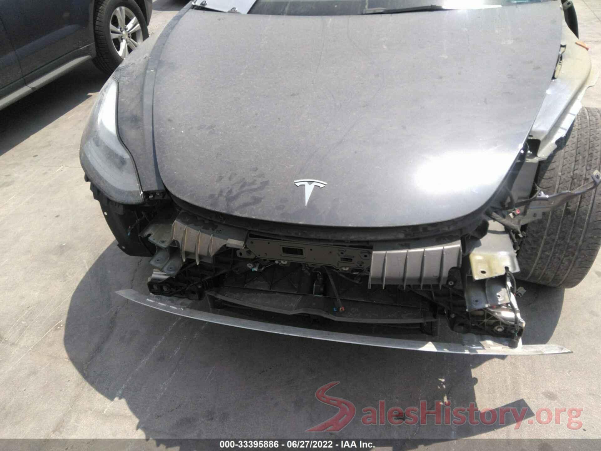 5YJ3E1EBXNF128673 2022 TESLA MODEL 3