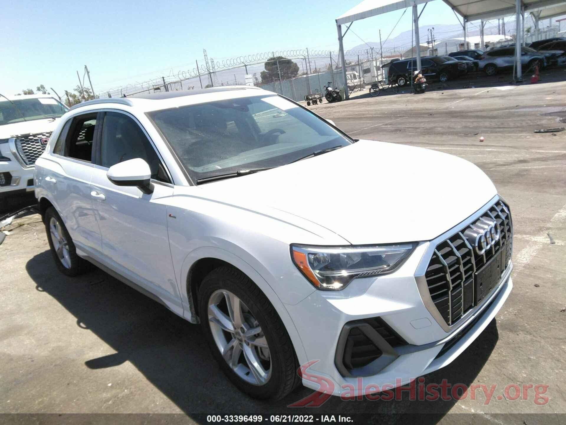 WA1DECF38L1119154 2020 AUDI Q3