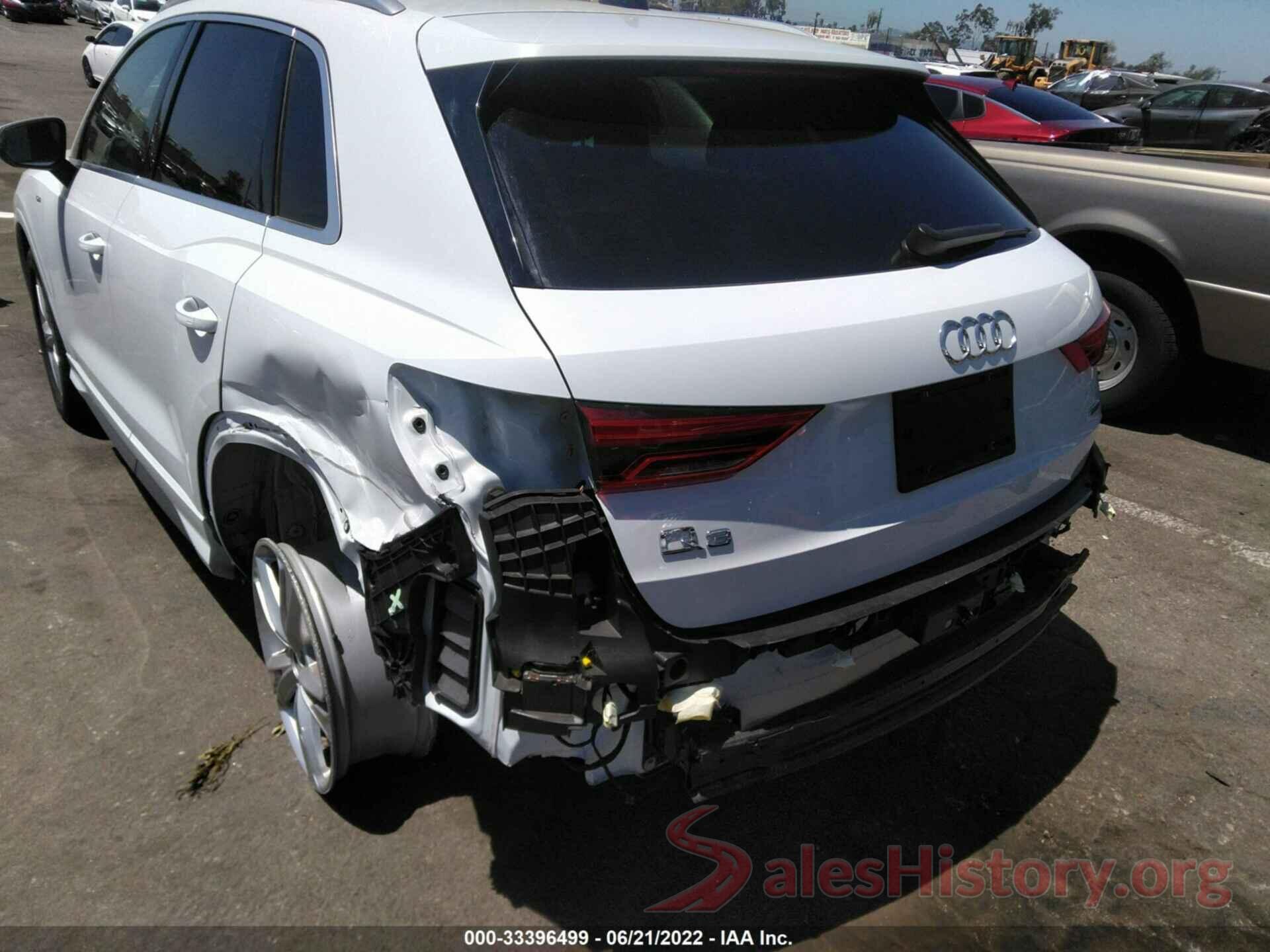 WA1DECF38L1119154 2020 AUDI Q3