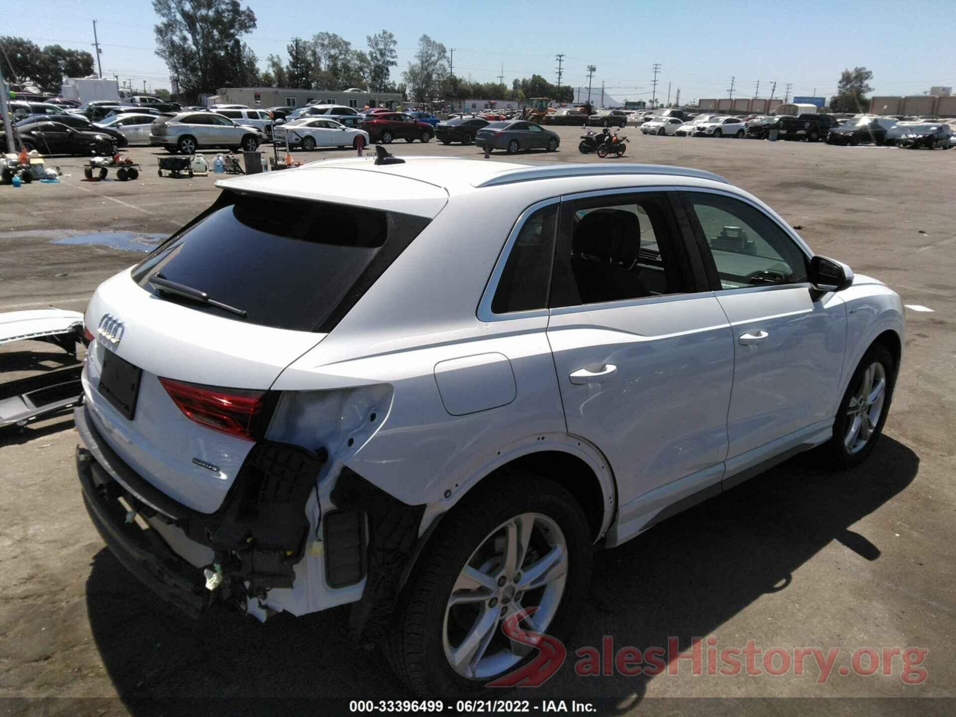 WA1DECF38L1119154 2020 AUDI Q3