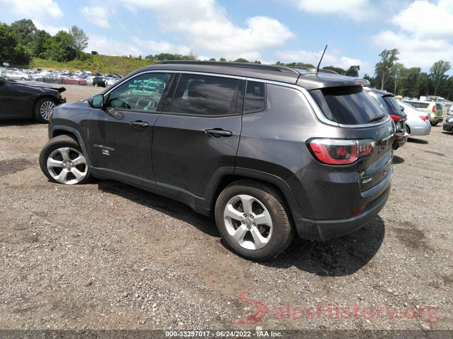 3C4NJDBB0JT103836 2018 JEEP COMPASS