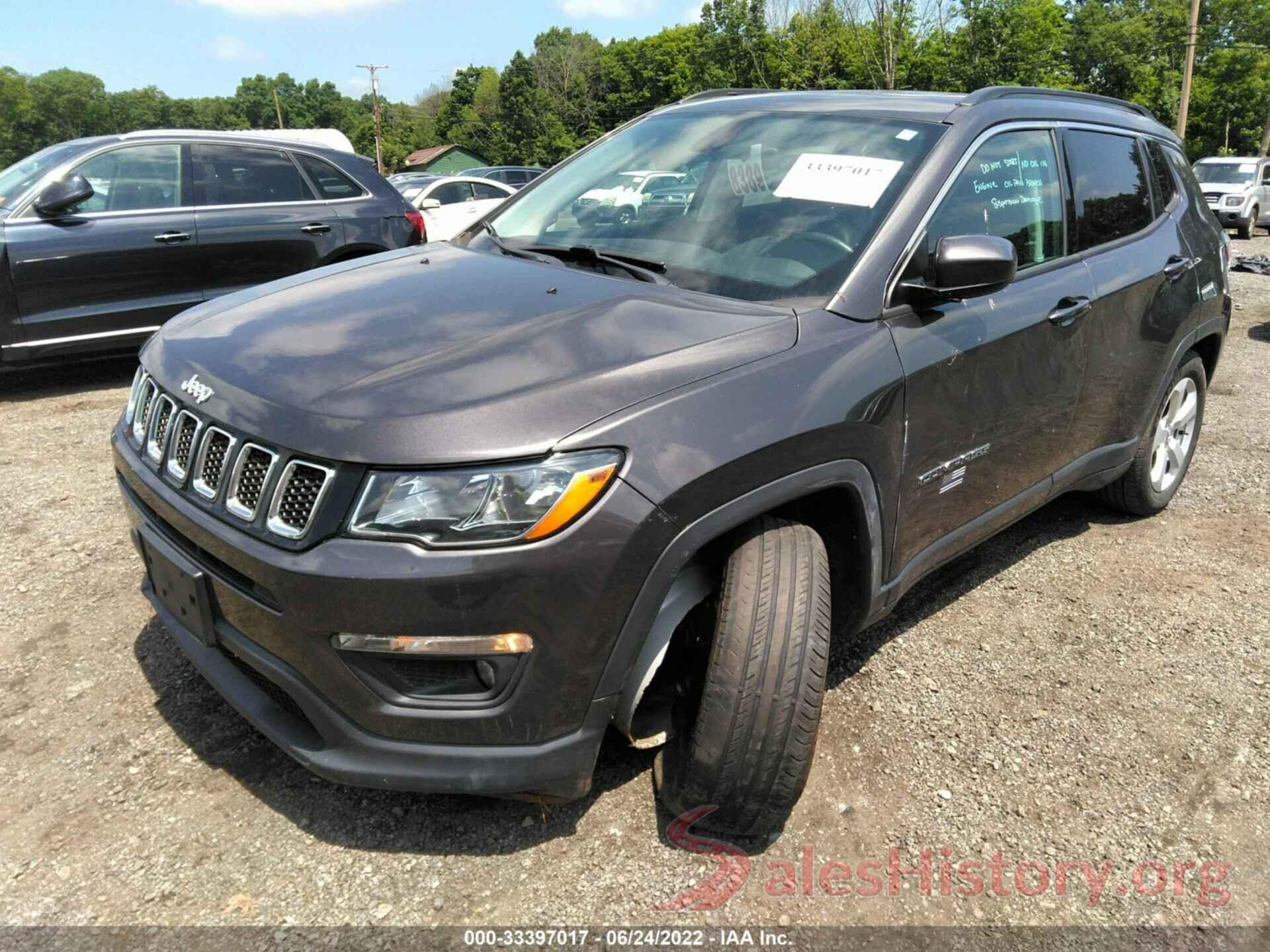 3C4NJDBB0JT103836 2018 JEEP COMPASS