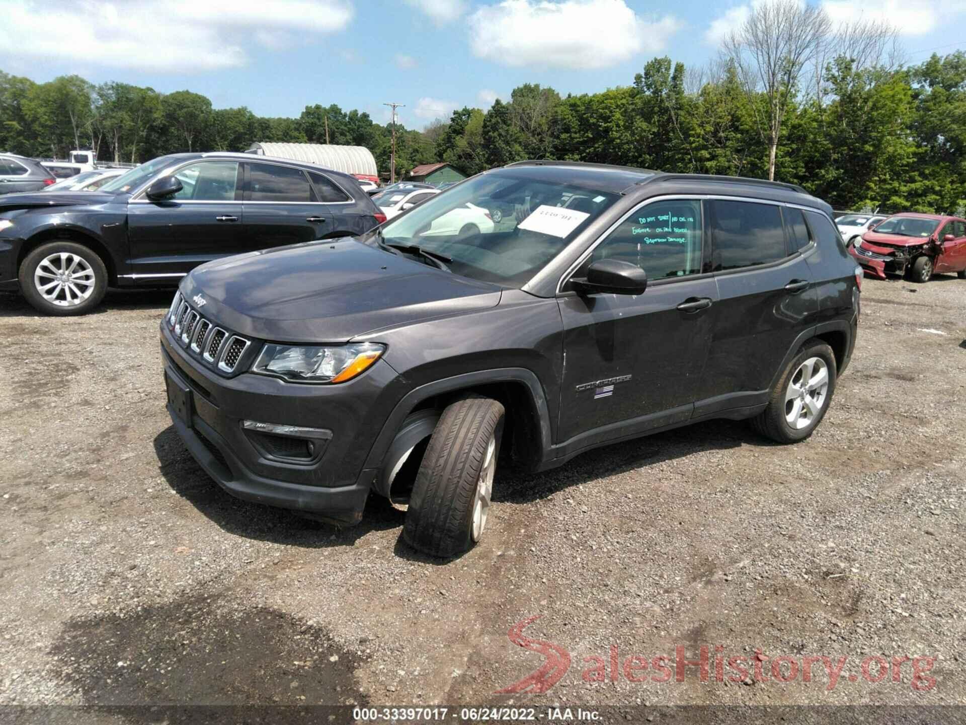 3C4NJDBB0JT103836 2018 JEEP COMPASS