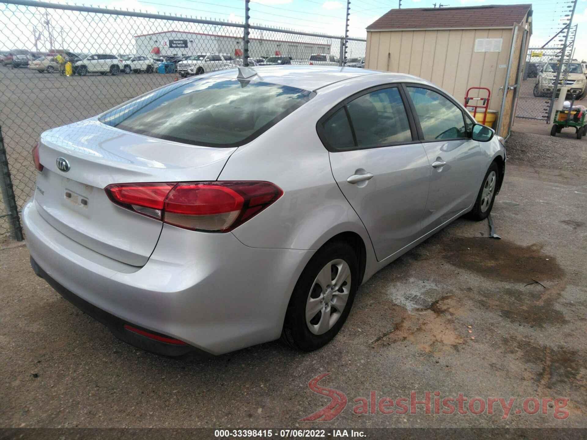 3KPFK4A76HE061766 2017 KIA FORTE