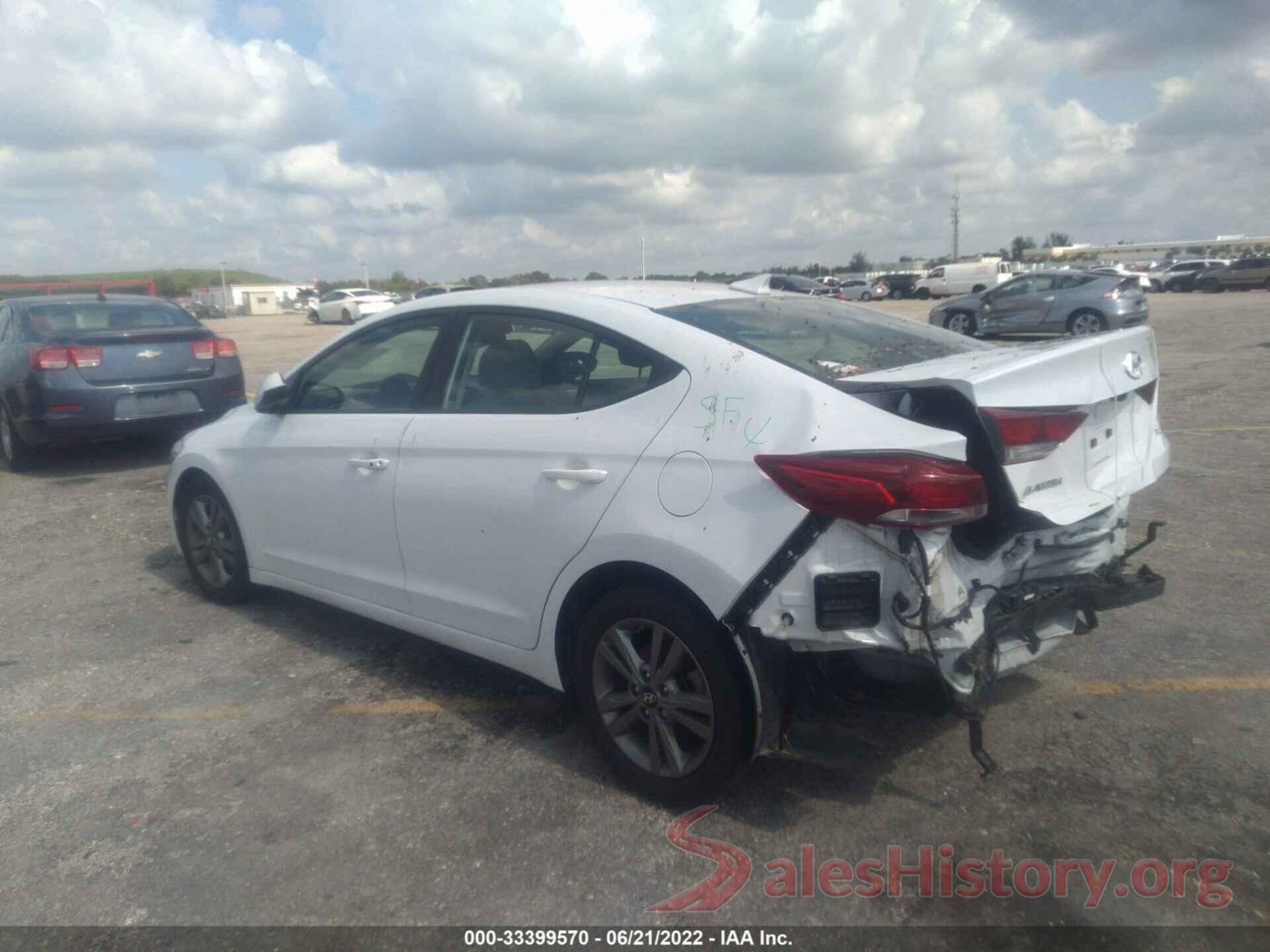 5NPD84LF0JH401117 2018 HYUNDAI ELANTRA