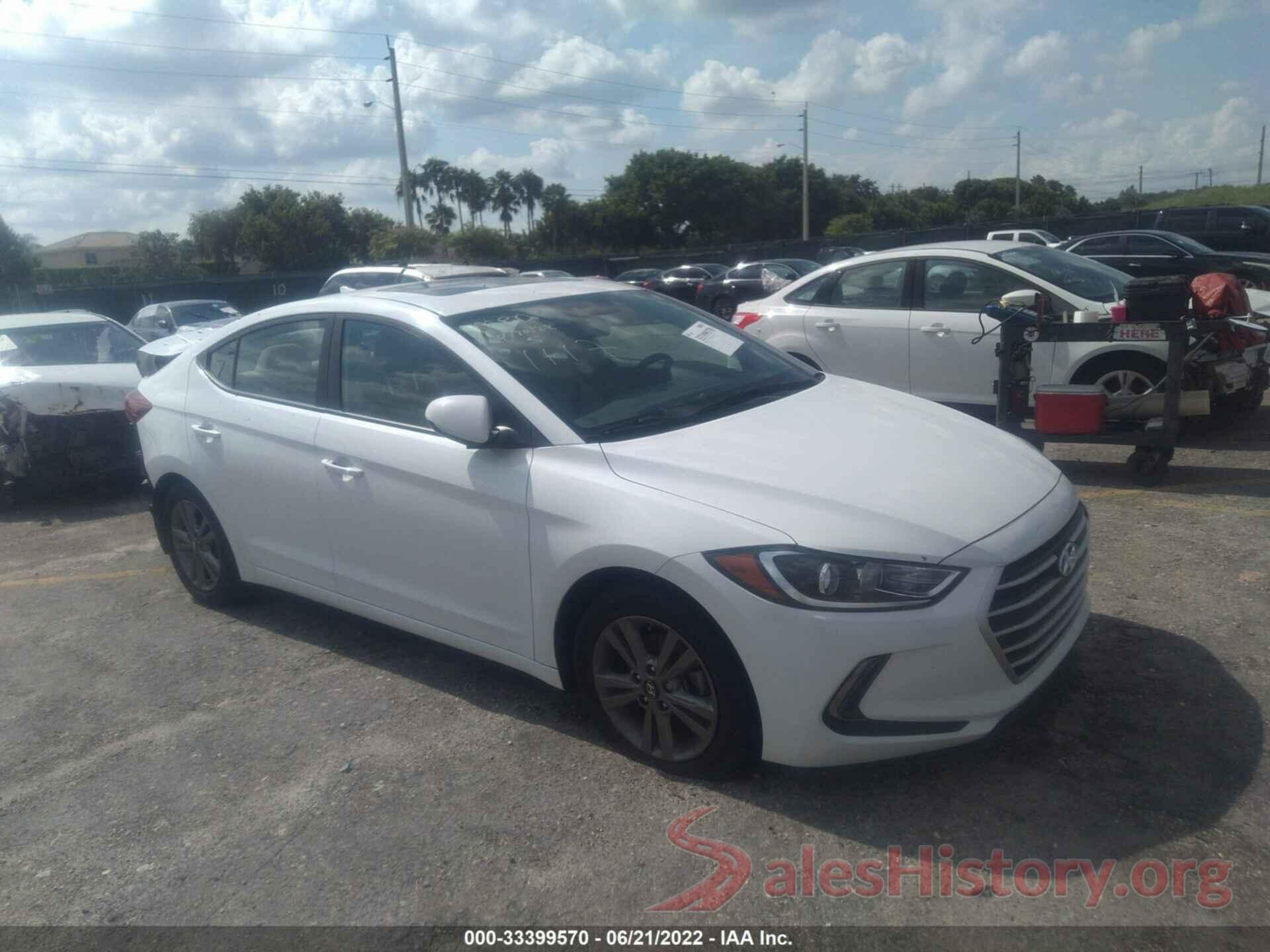 5NPD84LF0JH401117 2018 HYUNDAI ELANTRA