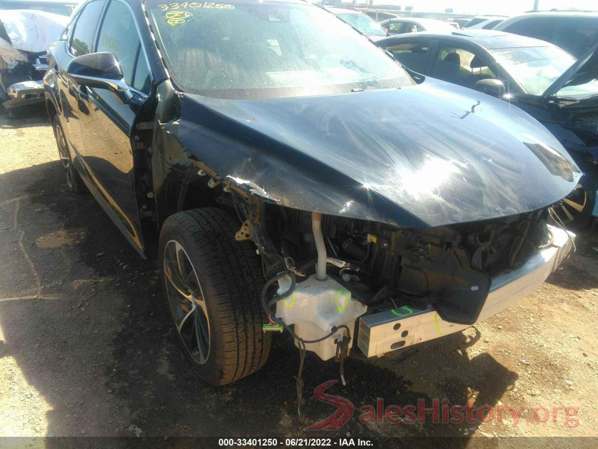 2T2BZMCA7HC104752 2017 LEXUS RX