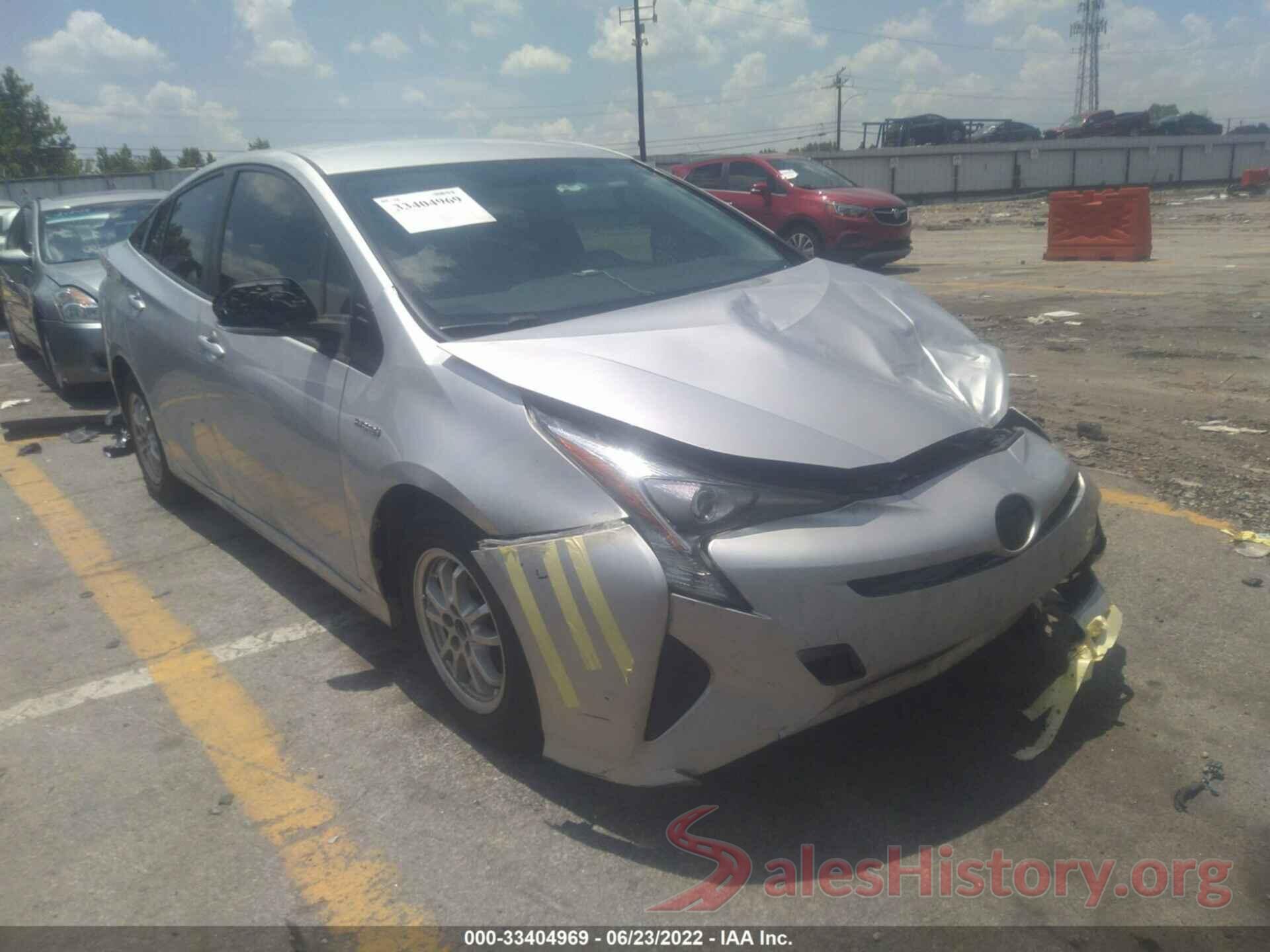 JTDKBRFU7G3518813 2016 TOYOTA PRIUS