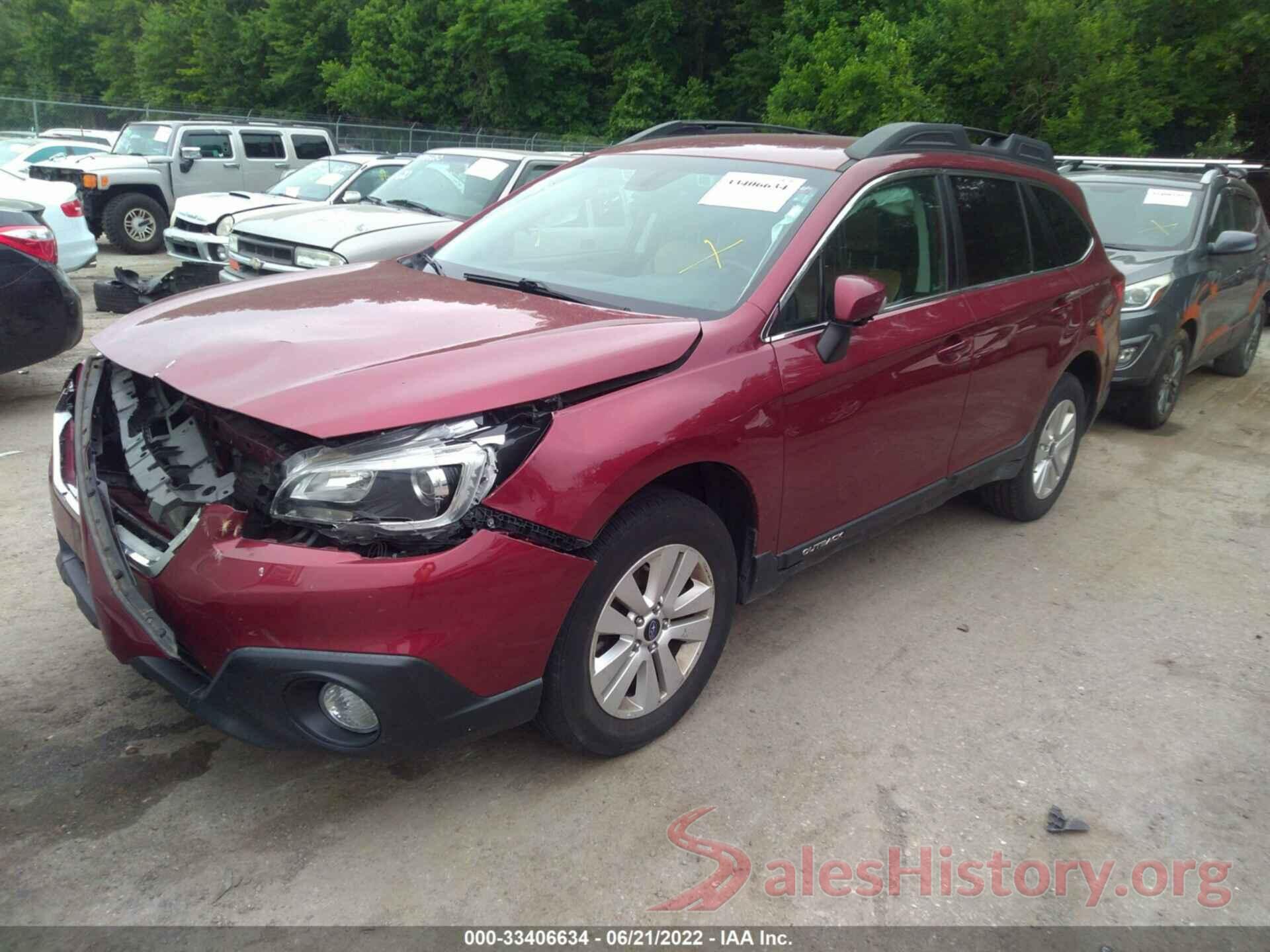 4S4BSAFC8H3338407 2017 SUBARU OUTBACK