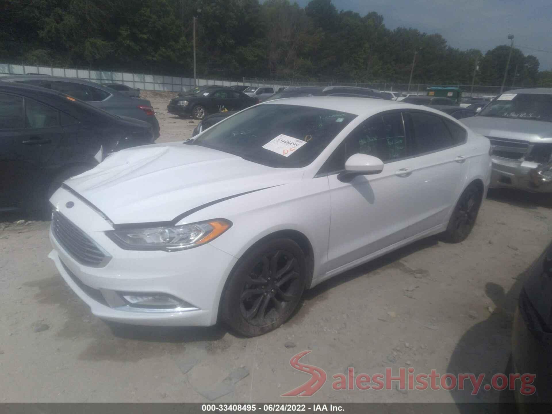 3FA6P0HD6JR279748 2018 FORD FUSION