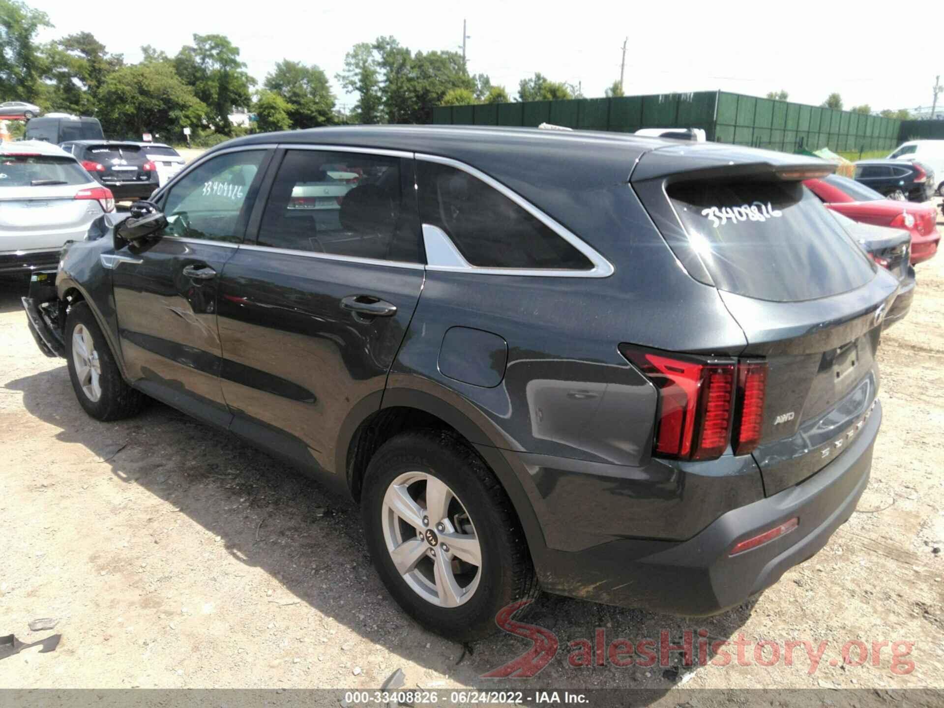 5XYRGDLC3MG038922 2021 KIA SORENTO