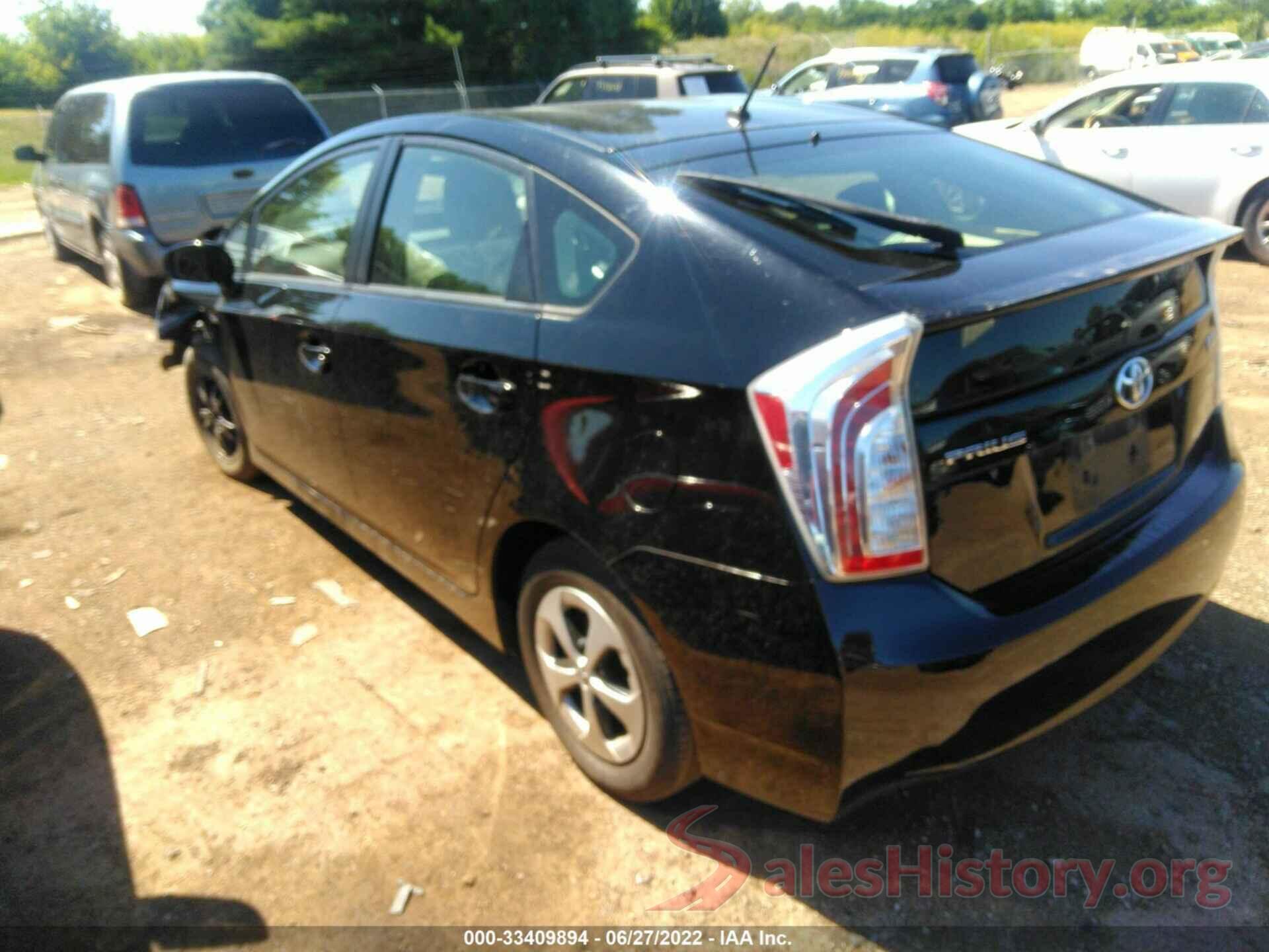 JTDKN3DU8D0339460 2013 TOYOTA PRIUS