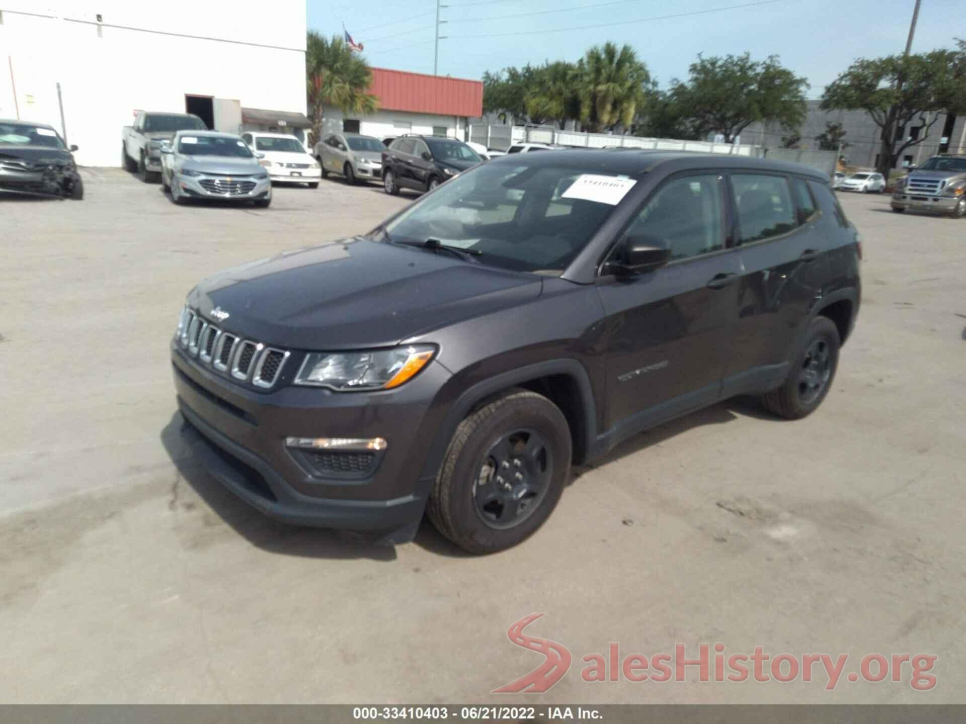 3C4NJCAB0KT638100 2019 JEEP COMPASS