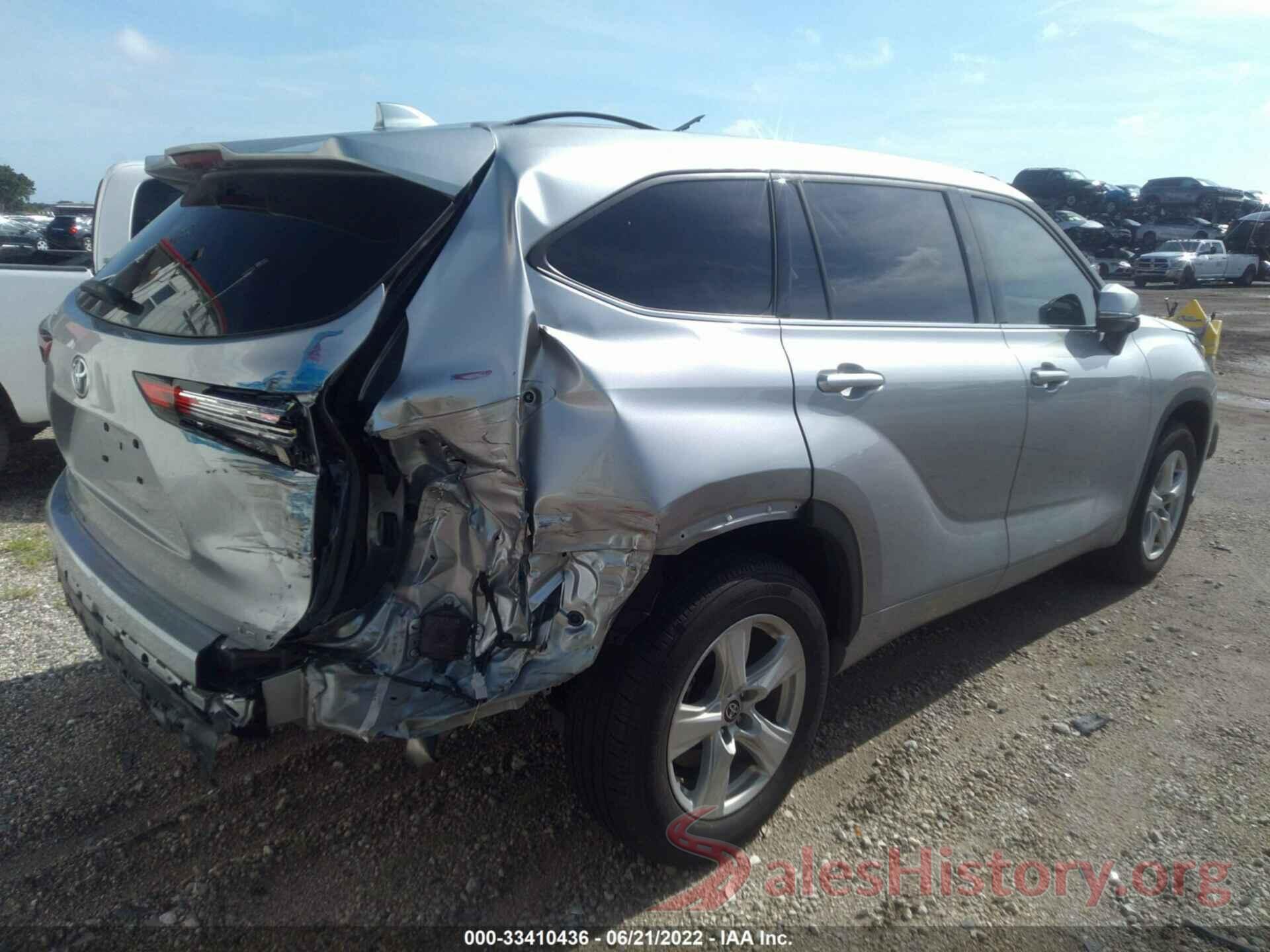 5TDZZRAH2MS515364 2021 TOYOTA HIGHLANDER