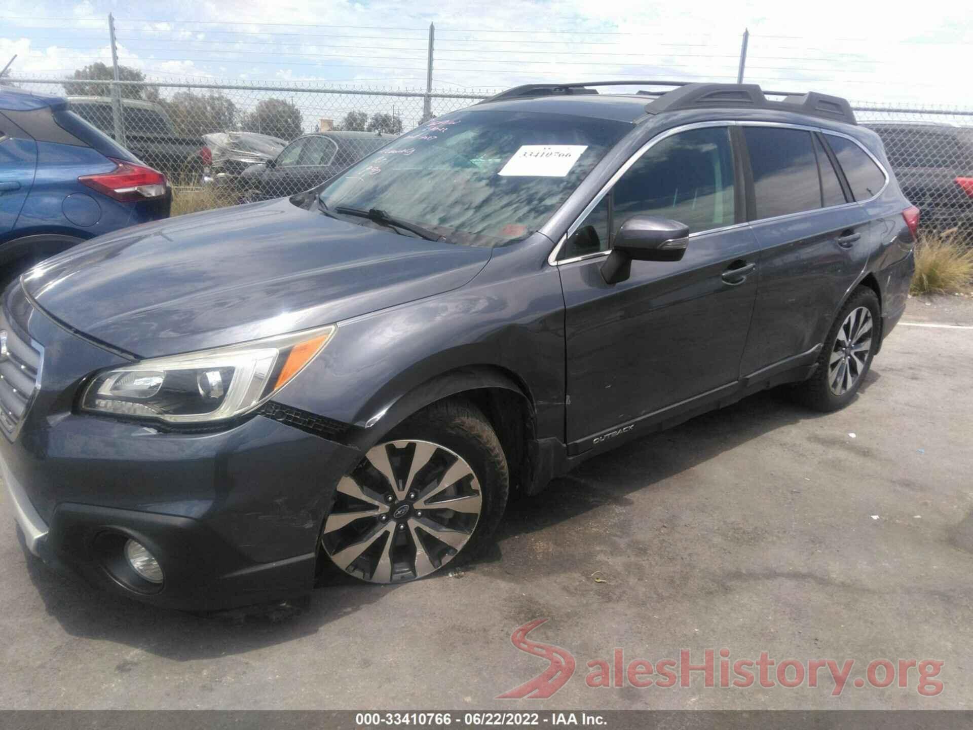 4S4BSANC8H3374955 2017 SUBARU OUTBACK