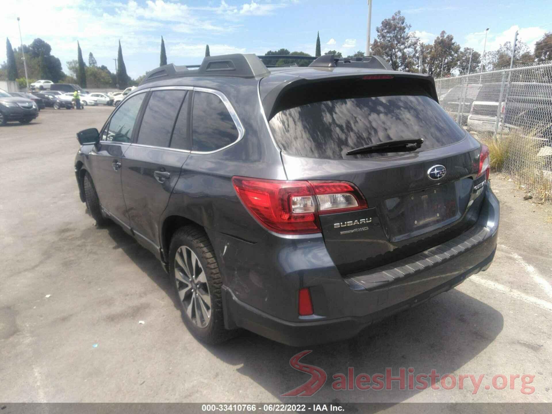 4S4BSANC8H3374955 2017 SUBARU OUTBACK