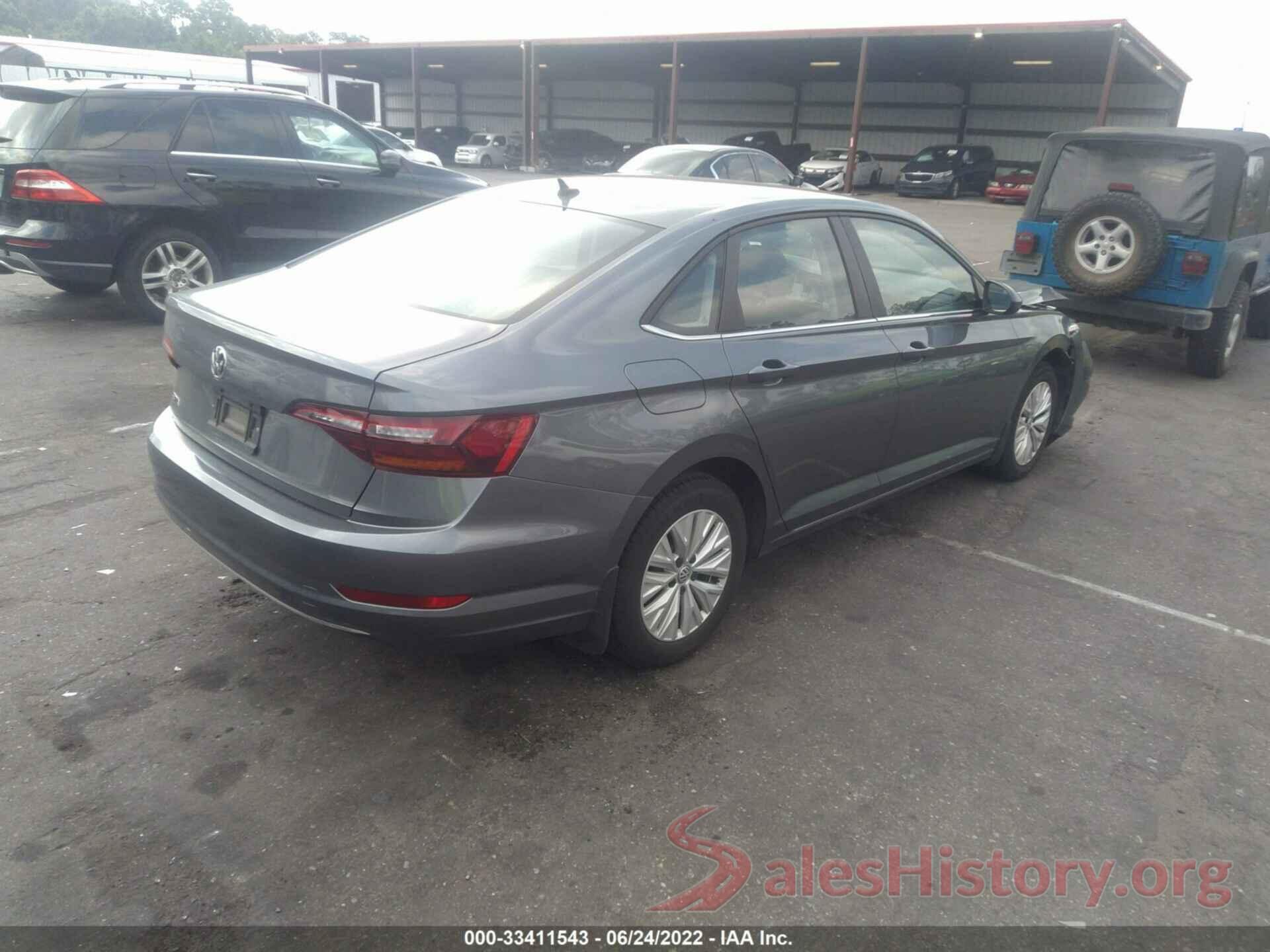 3VWC57BU4KM263077 2019 VOLKSWAGEN JETTA