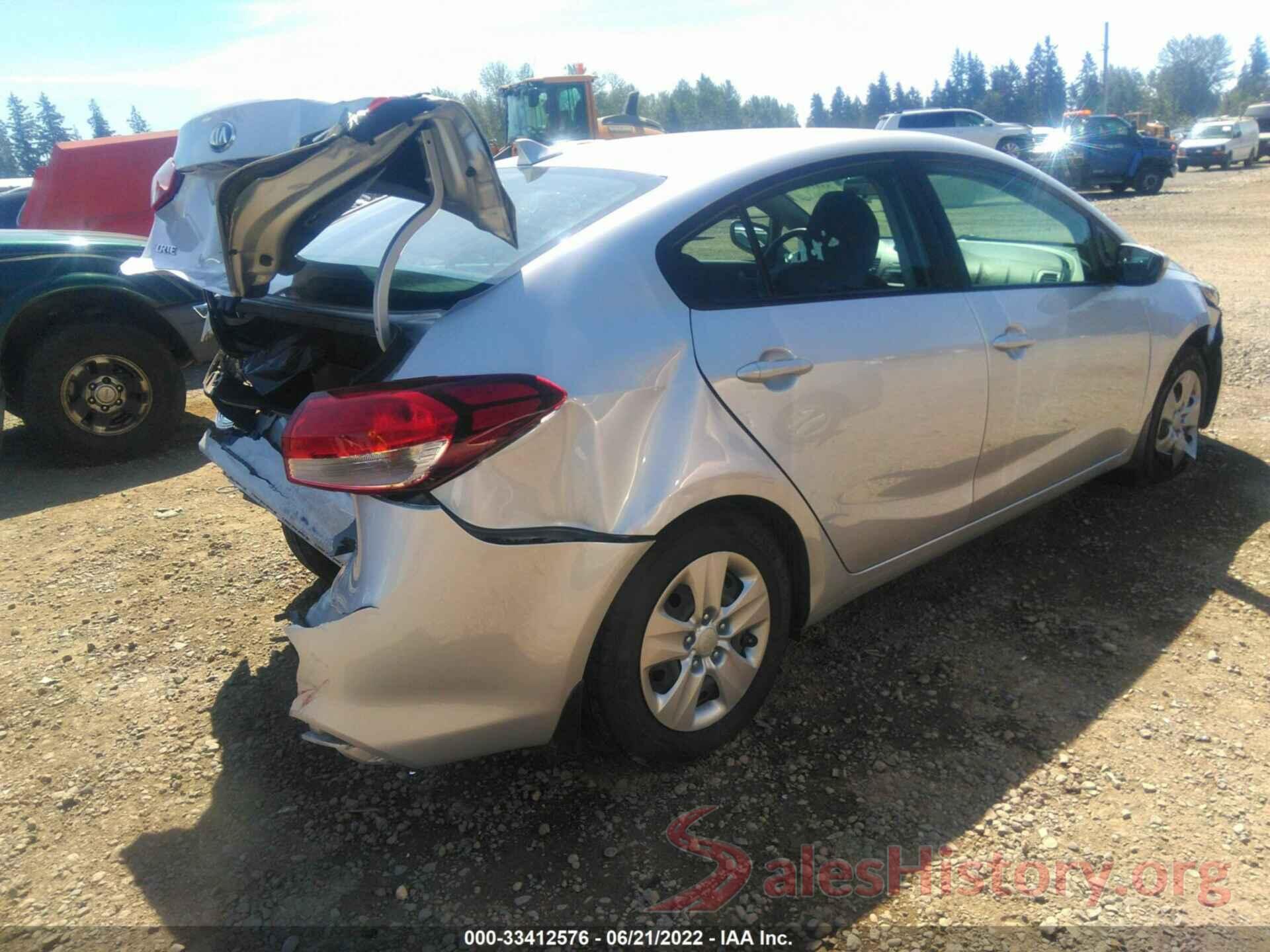 3KPFK4A71HE115345 2017 KIA FORTE