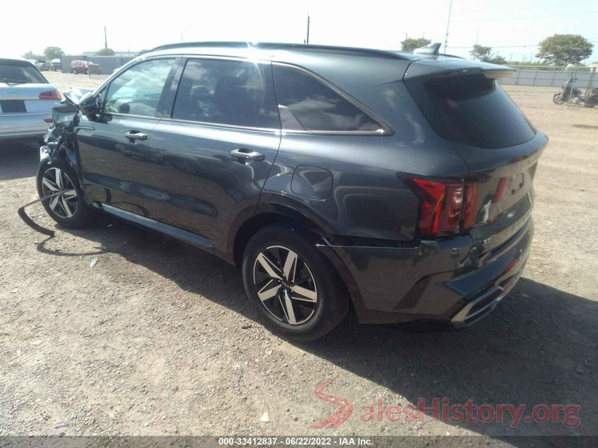 5XYRL4LC3NG122137 2022 KIA SORENTO