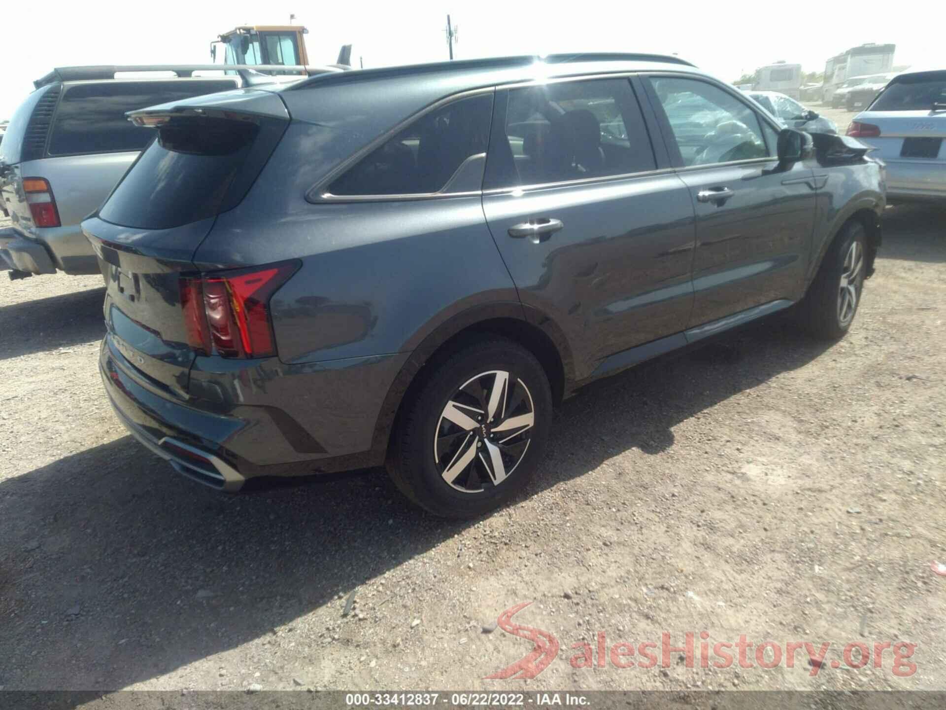 5XYRL4LC3NG122137 2022 KIA SORENTO