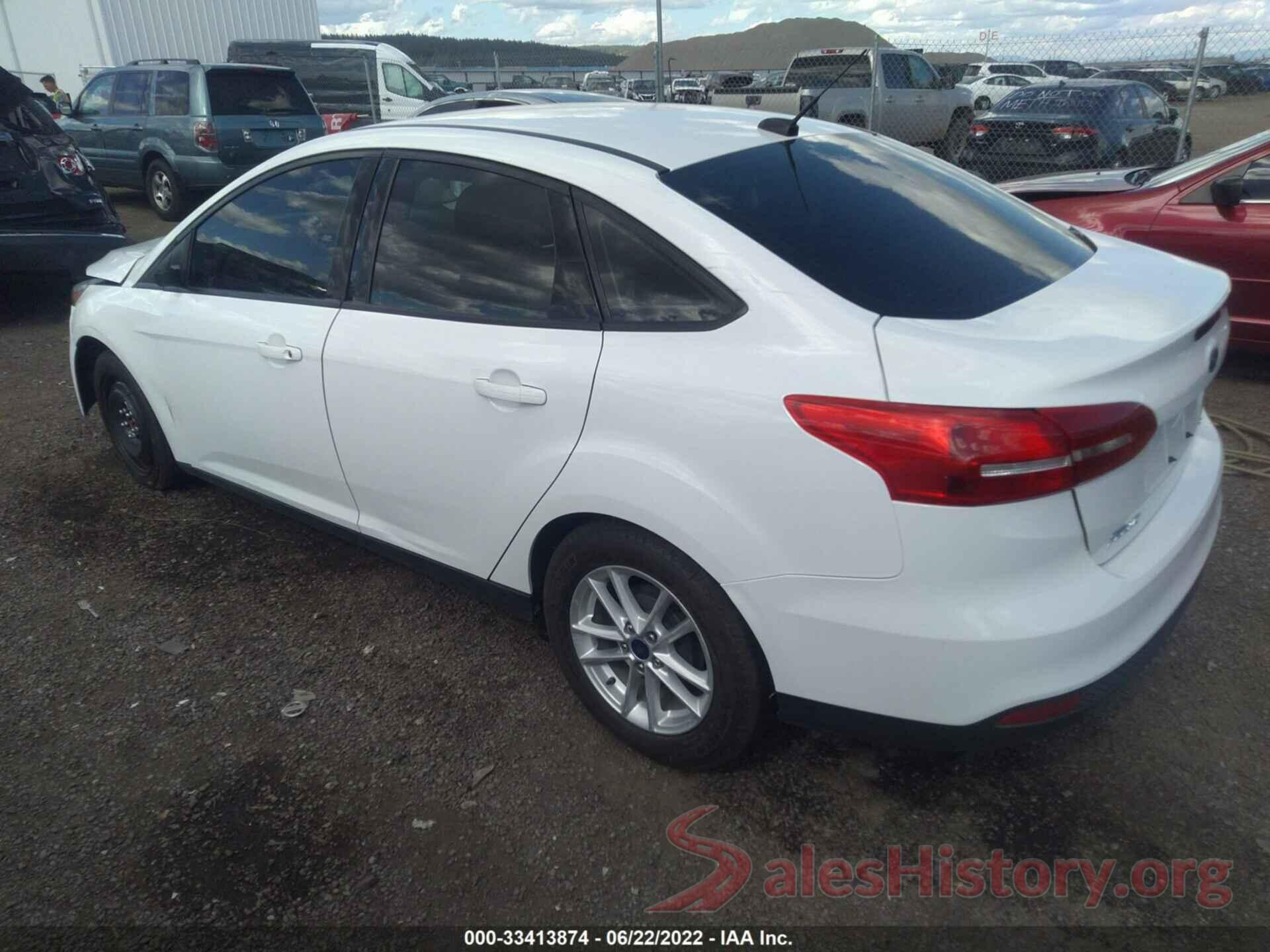 1FADP3F25GL363559 2016 FORD FOCUS